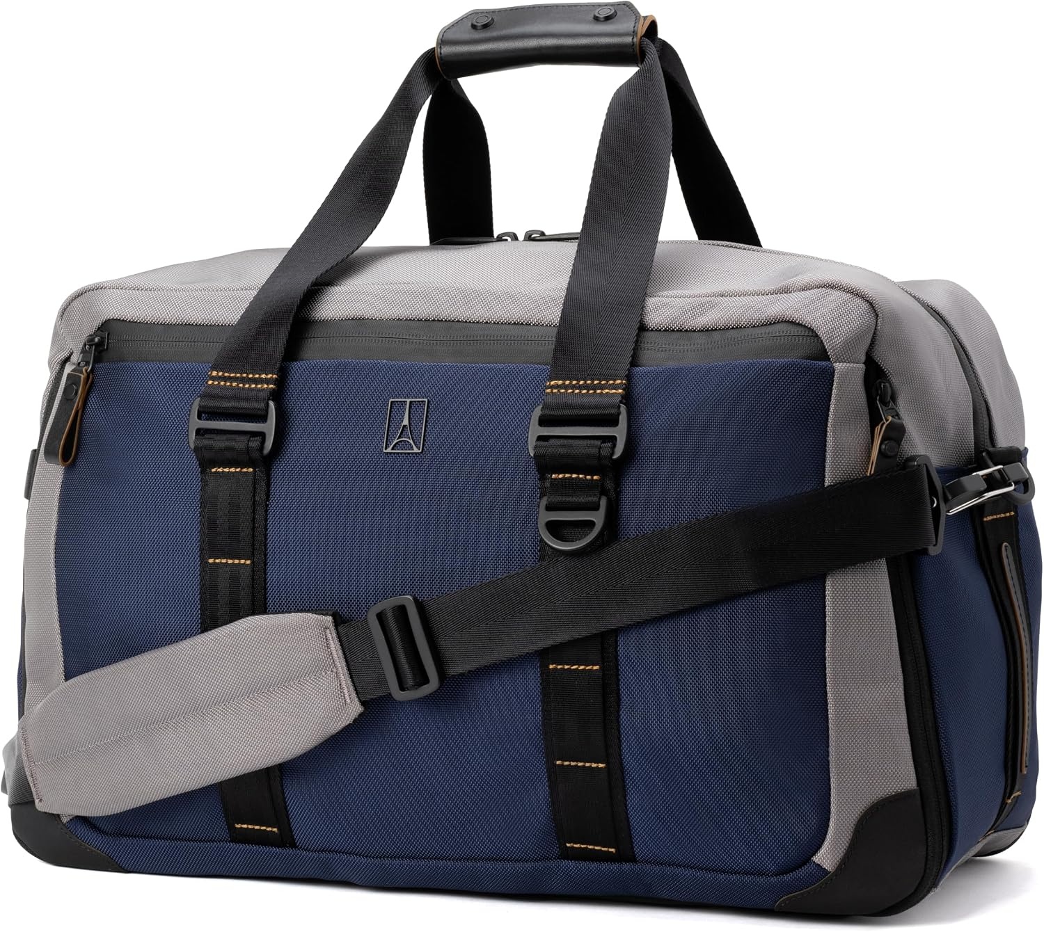 image:imageTravelpro Altitude Double Expansion Duffel Bag Black 4048LStellar NavyGrey