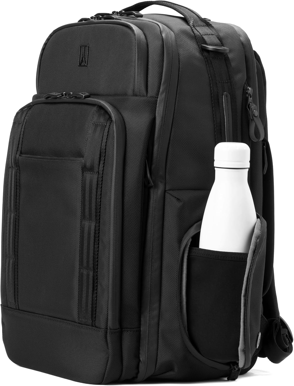 image:imageTravelpro Altitude Large Expandable Travel Laptop Backpack 3036L 16 InchJet Black