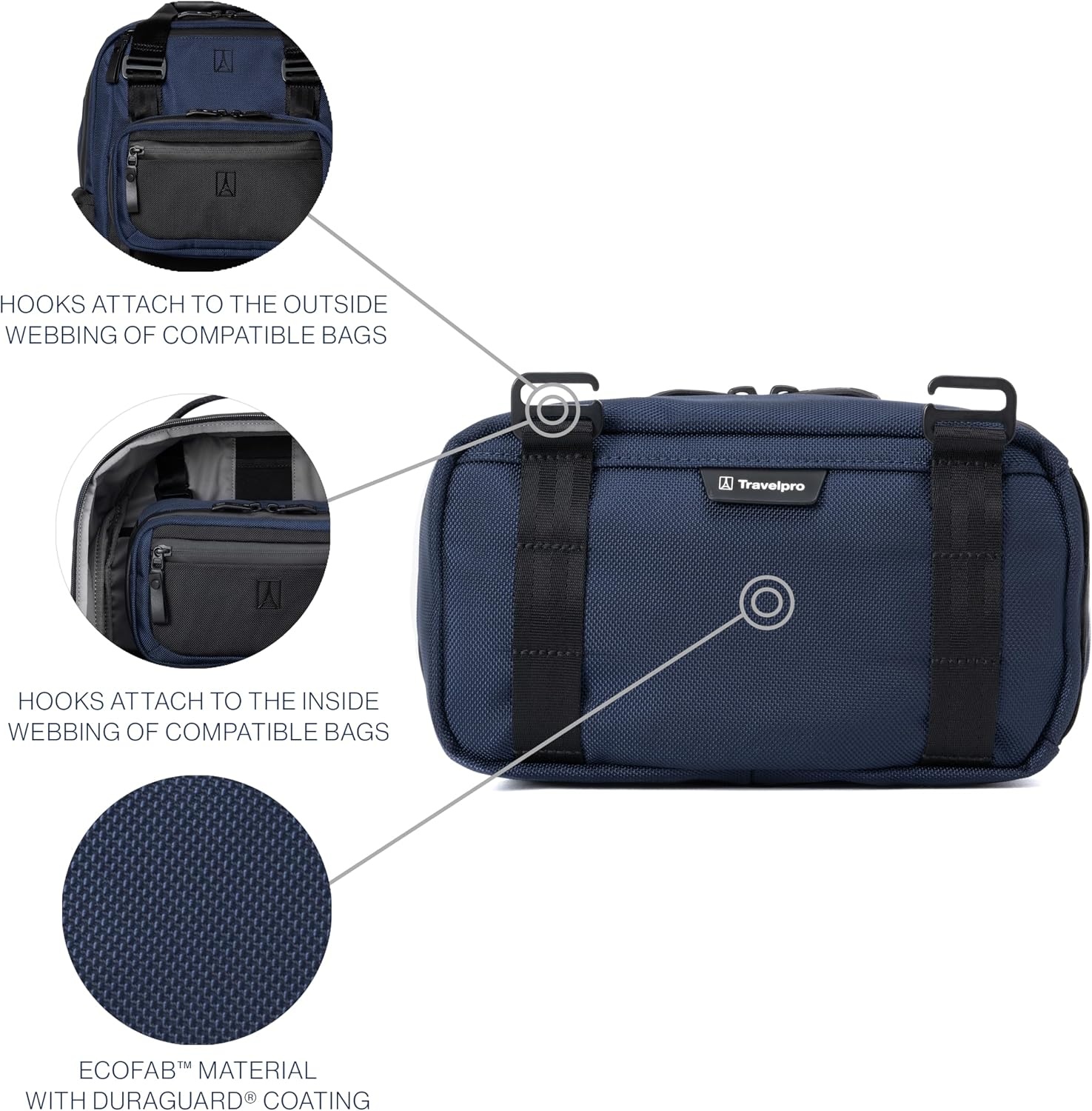image:imageTravelpro Altitude Travel Essentials Organization Kit Navy Handy for Work amp Business Trips Keeps All Your Accessories Neat Men amp Women
