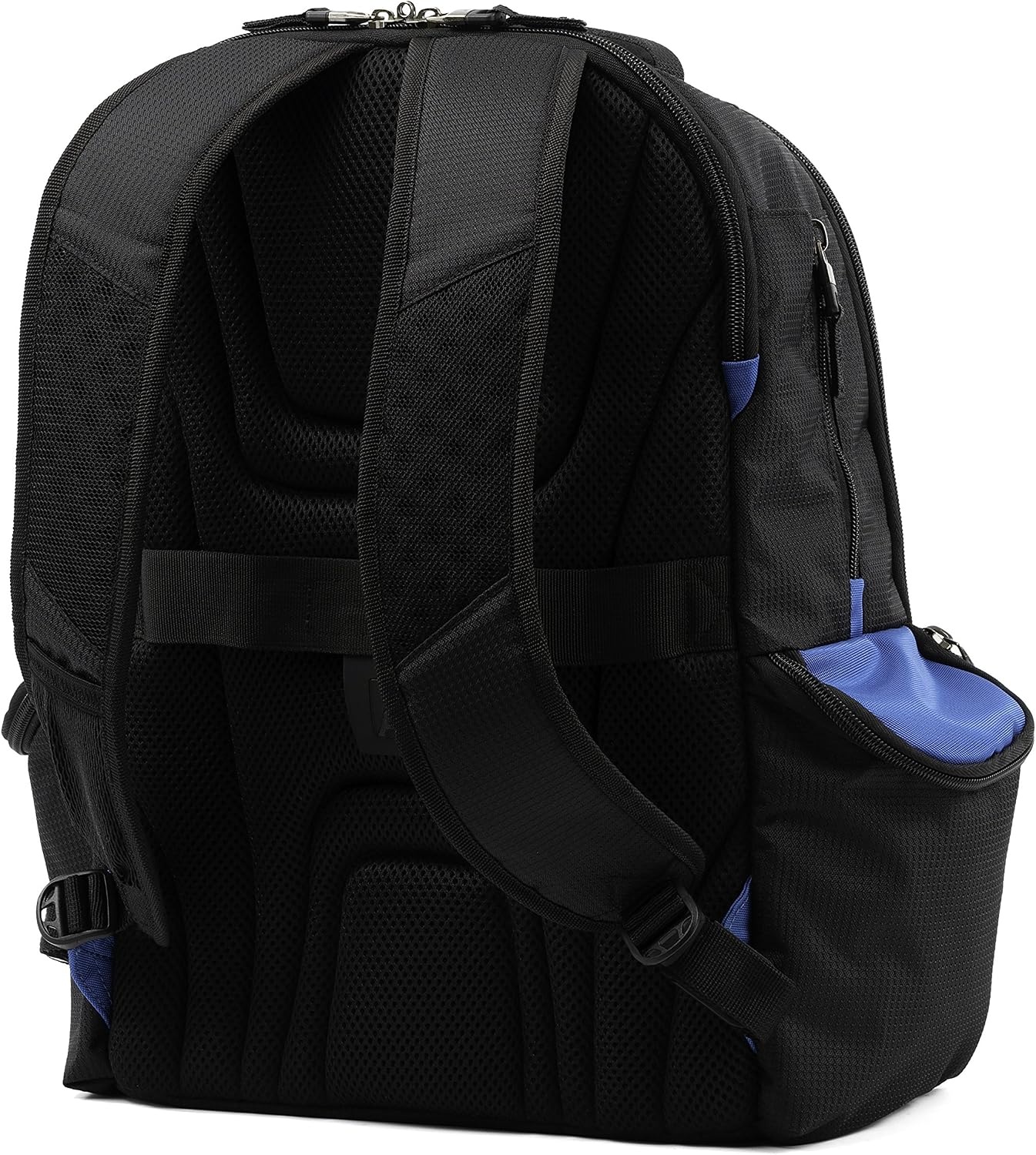 image:imageTravelpro Bold Lightweight Rugged Backpack GreyBlackBlueBlack