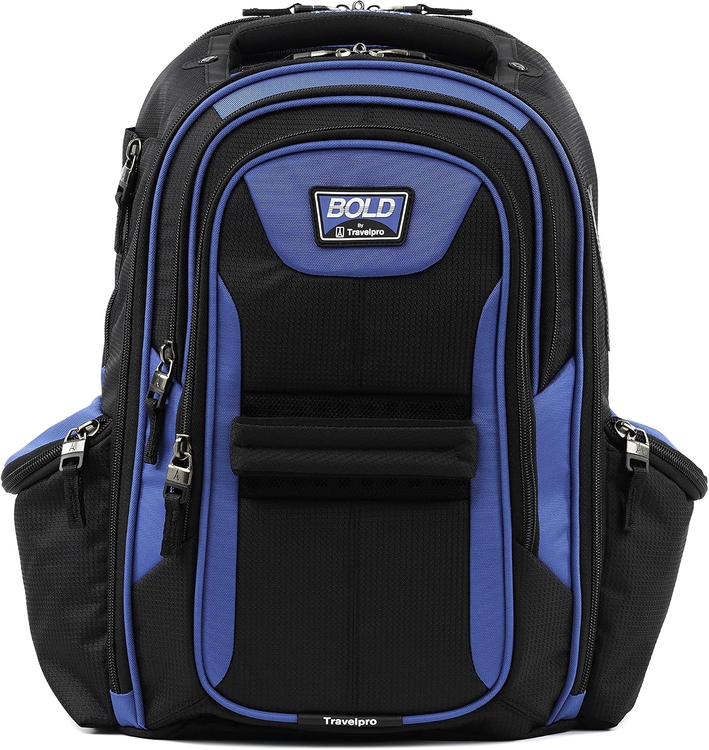 image:imageTravelpro Bold Lightweight Rugged Backpack GreyBlackBlueBlack