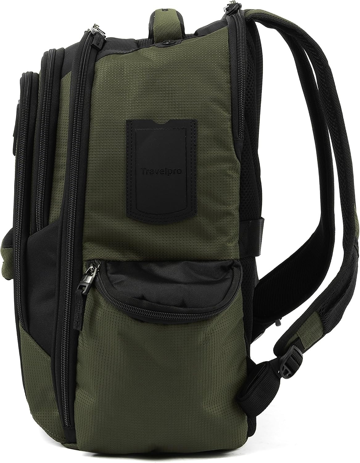 image:imageTravelpro Bold Lightweight Rugged Backpack GreyBlackOliveBlack