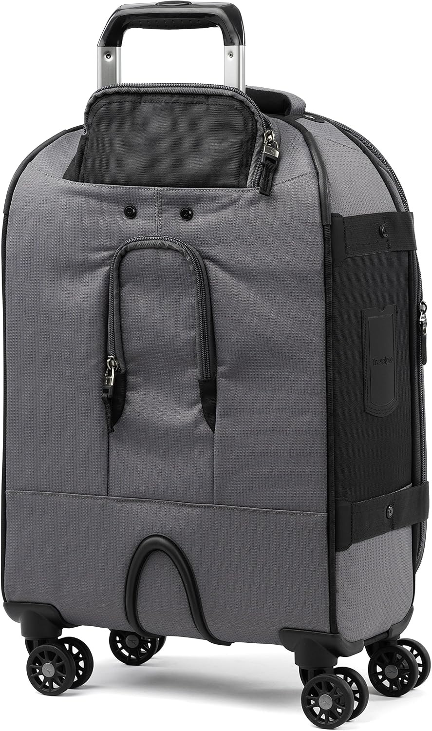 image:imageTravelpro Bold Softside CarryOn Luggage Spinner GreyBlack 21InchGreyBlack