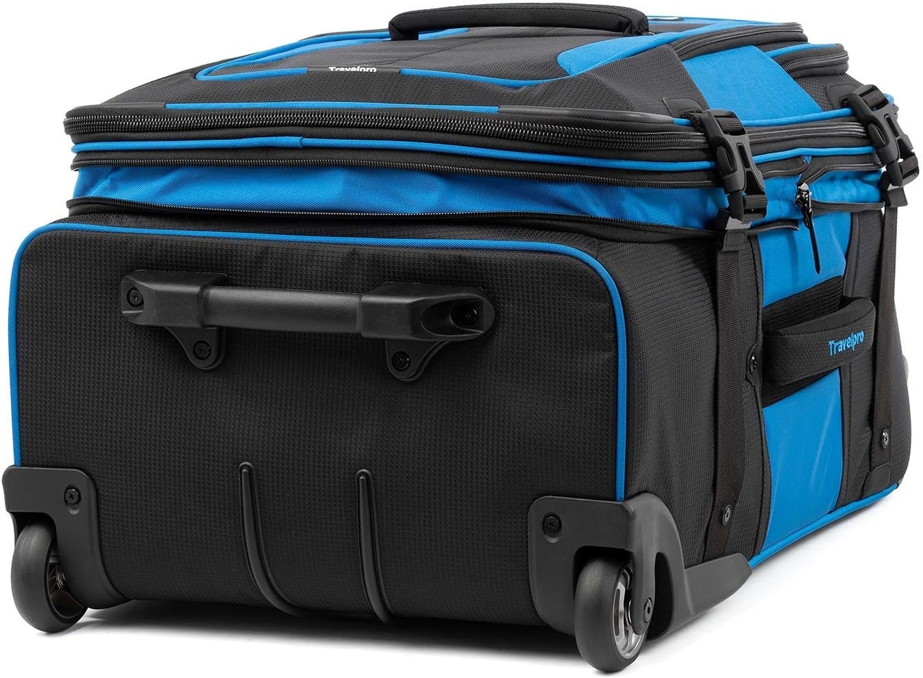 image:imageTravelpro Bold Softside CarryOn Rollaboard GreyBlack 2Piece SetBlueBlack