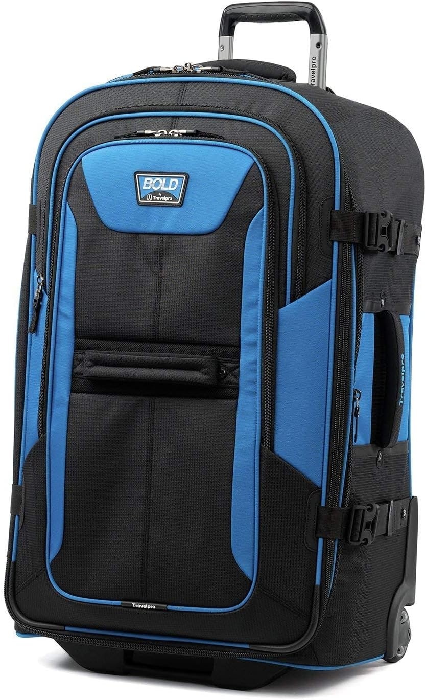 image:imageTravelpro Bold Softside CarryOn Rollaboard GreyBlack 2Piece SetBlueBlack