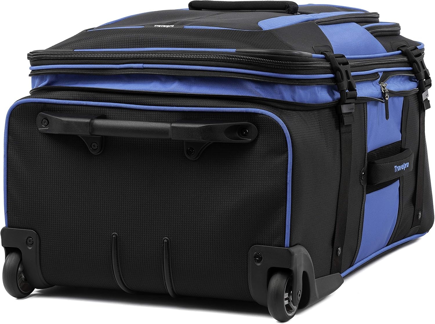 image:imageTravelpro Bold Softside CarryOn Rollaboard GreyBlack 2Piece SetBlueBlack