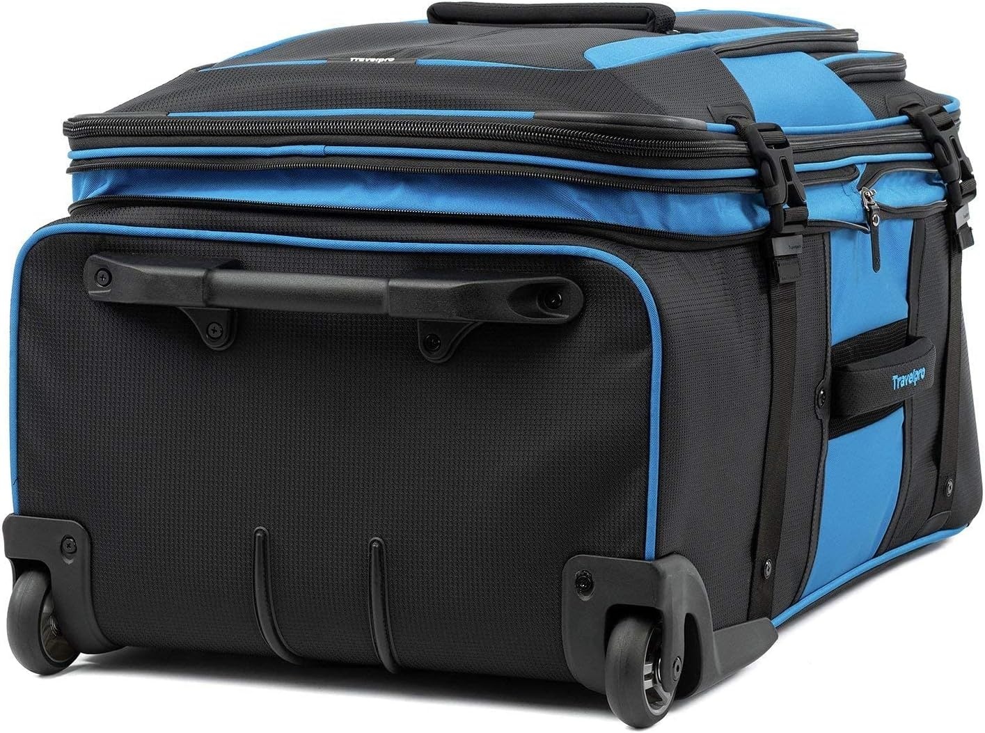 image:imageTravelpro Bold Softside CarryOn Rollaboard GreyBlack 2Piece SetBlueBlack