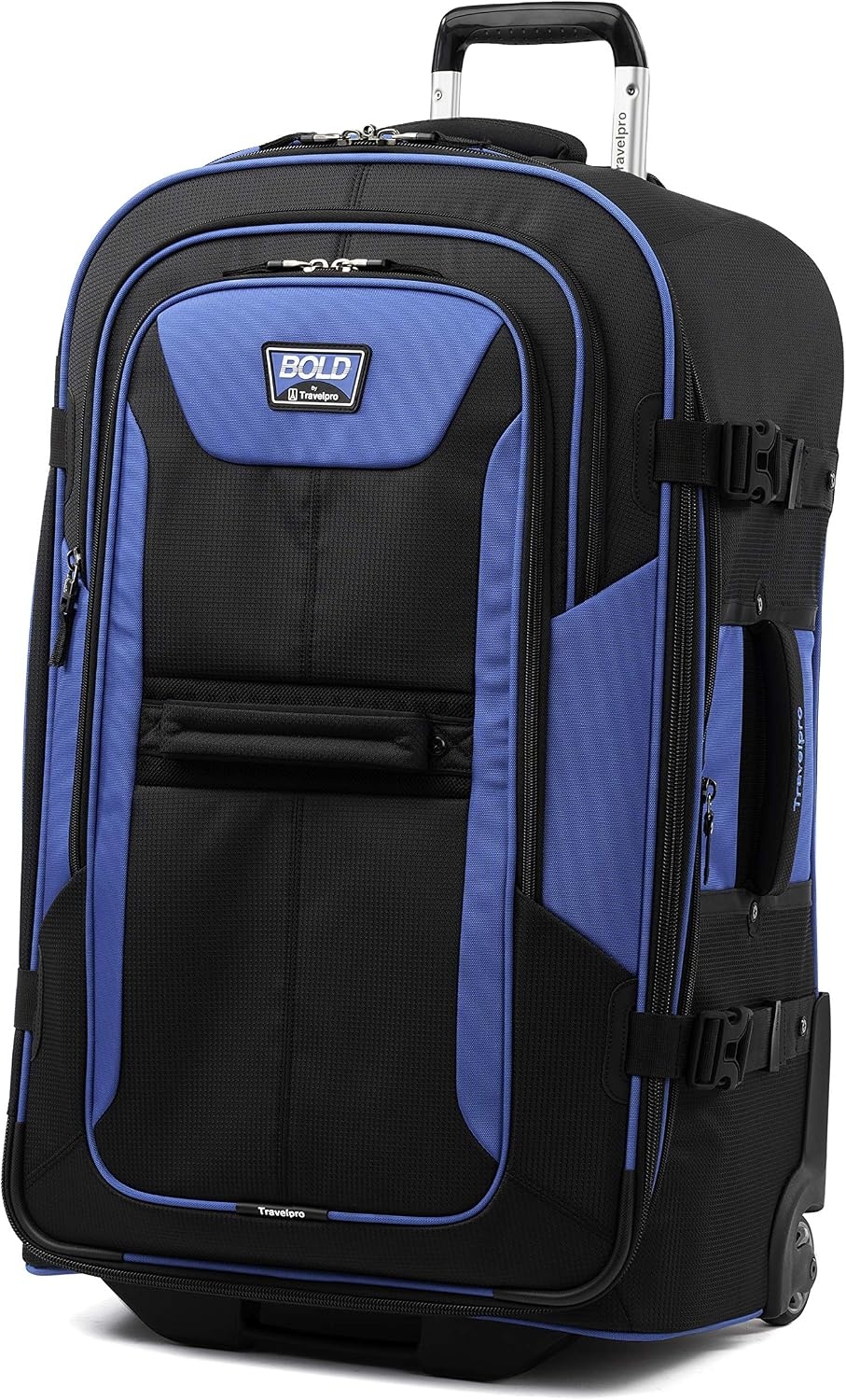 image:imageTravelpro Bold Softside CarryOn Rollaboard GreyBlack 2Piece SetBlueBlack