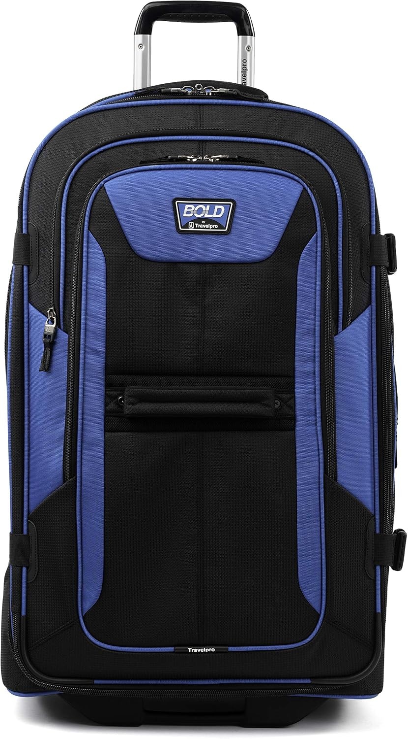 image:imageTravelpro Bold Softside CarryOn Rollaboard GreyBlack 2Piece SetBlueBlack
