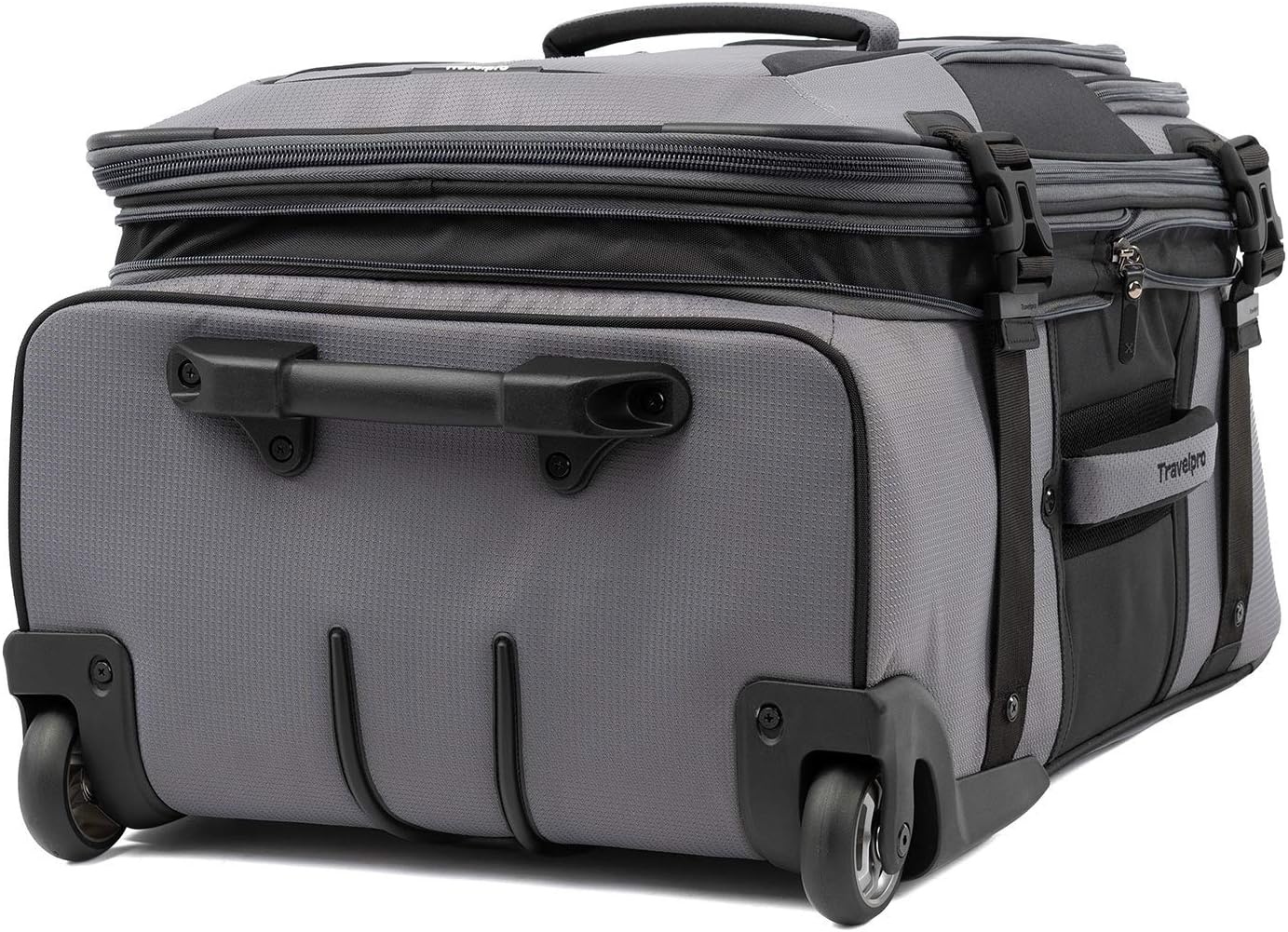 image:imageTravelpro Bold Softside CarryOn Rollaboard GreyBlack 2Piece SetGreyBlack