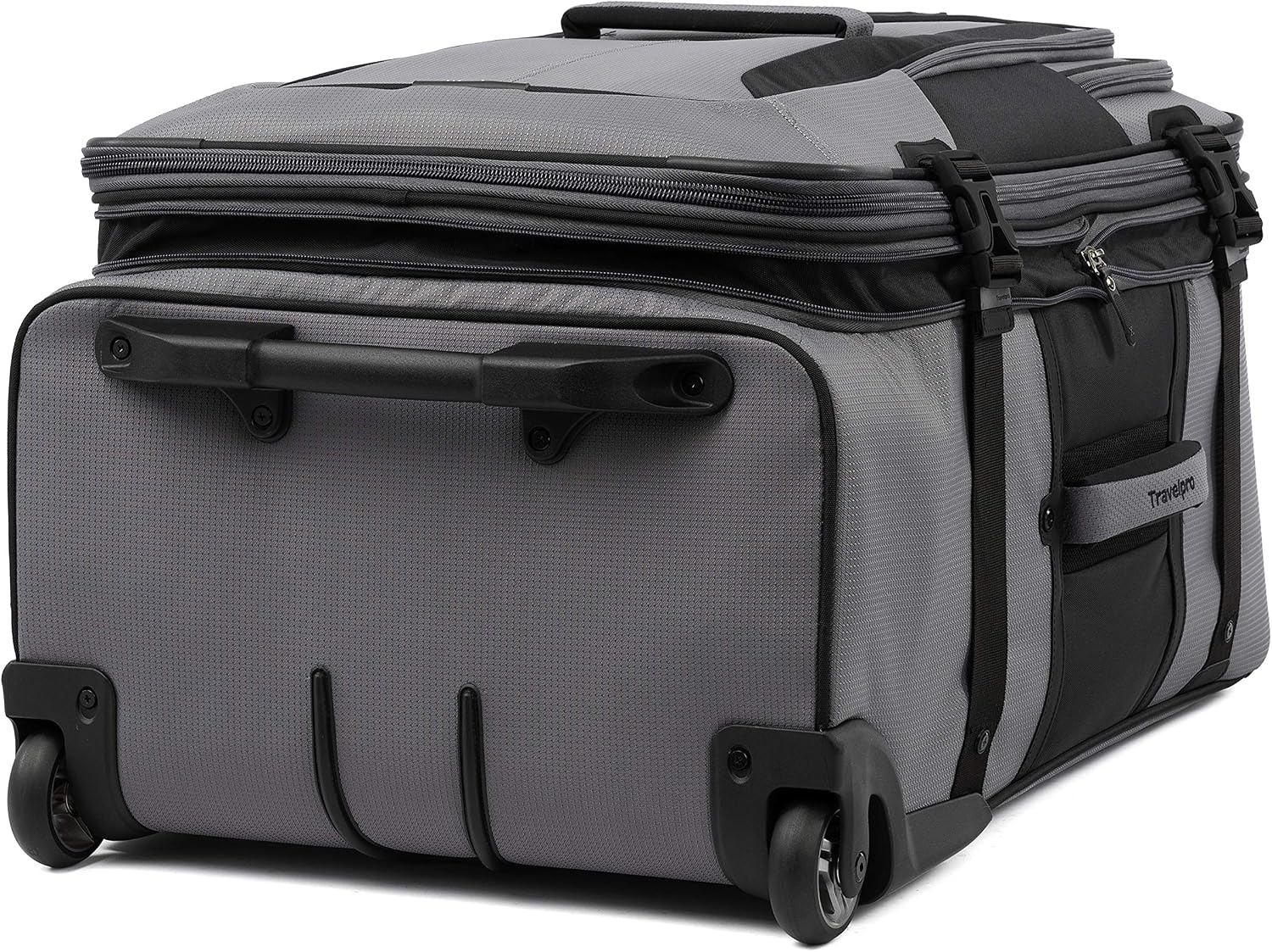 image:imageTravelpro Bold Softside CarryOn Rollaboard GreyBlack 2Piece SetGreyBlack