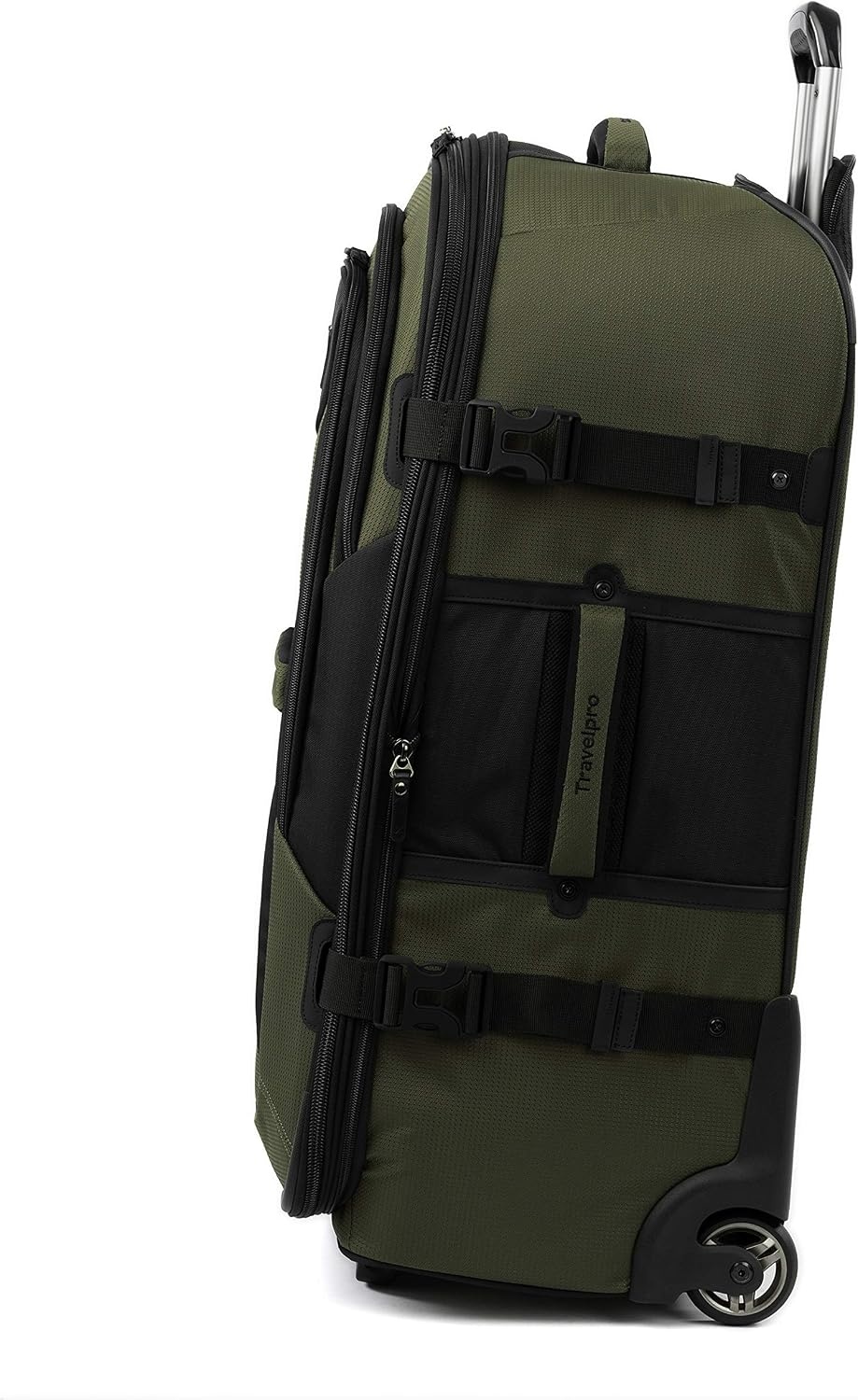 image:imageTravelpro Bold Softside CarryOn Rollaboard GreyBlack 2Piece SetOliveBlack