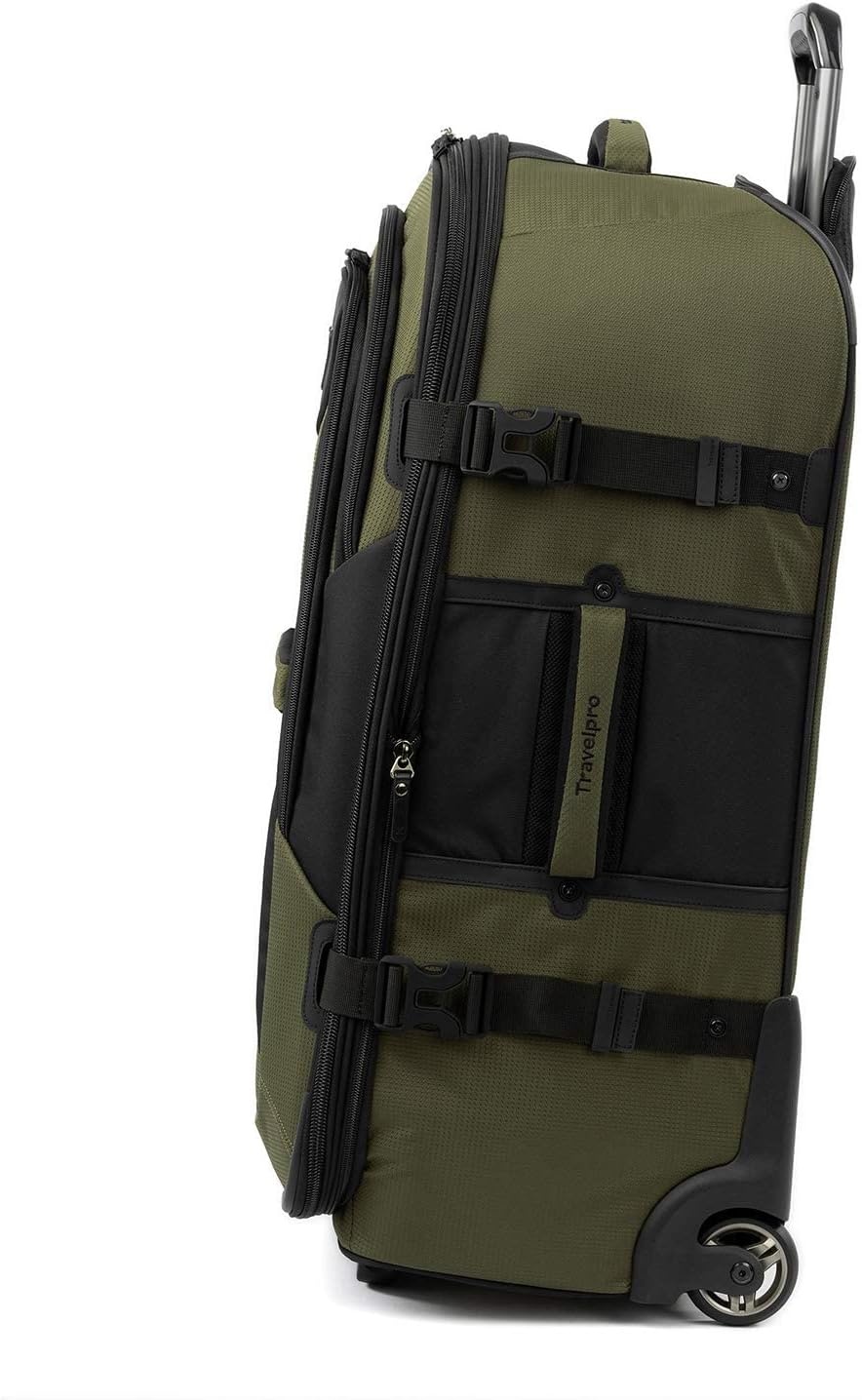 image:imageTravelpro Bold Softside CarryOn Rollaboard GreyBlack 2Piece SetOliveBlack