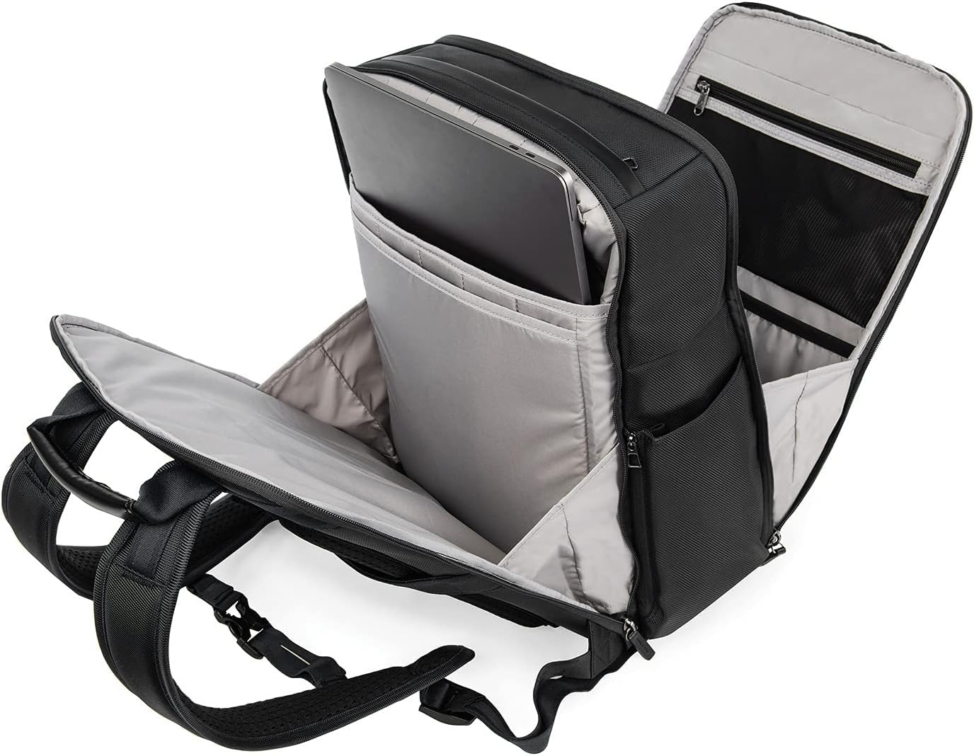 image:imageTravelpro Crew Executive Choice 3 Large Travel Laptop Backpack Blue Fits 156Inch Laptops amp Tablets USBA amp C Ports WaterResistant Nylon Men amp WomenJet Black