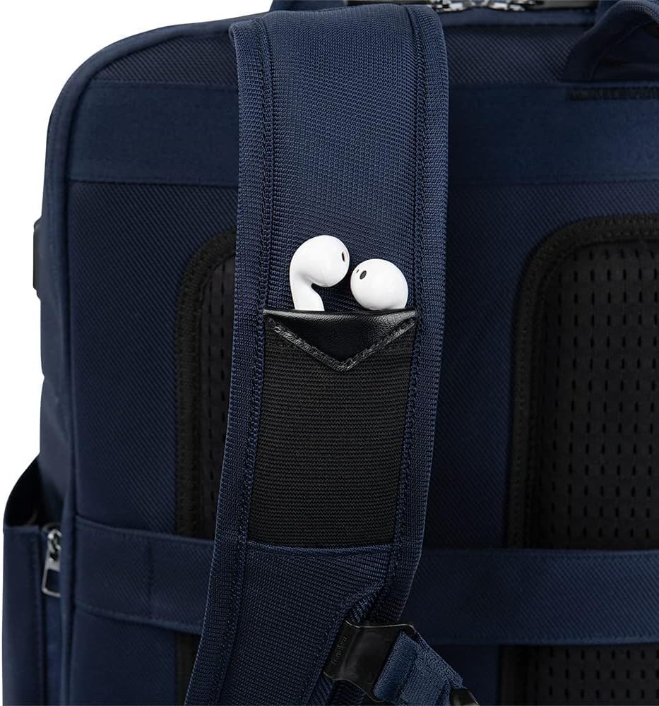 image:imageTravelpro Crew Executive Choice 3 Large Travel Laptop Backpack Blue Fits 156Inch Laptops amp Tablets USBA amp C Ports WaterResistant Nylon Men amp WomenPatriot Blue