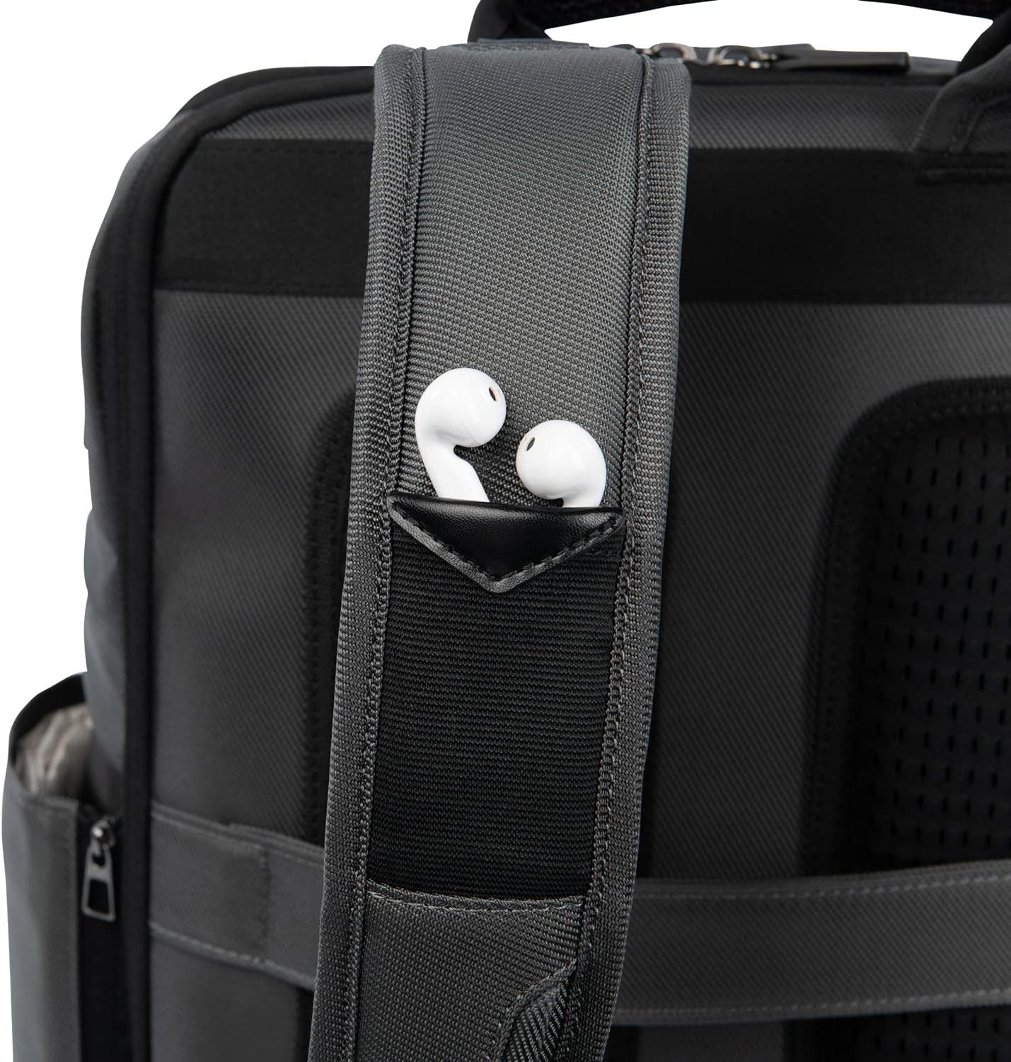image:imageTravelpro Crew Executive Choice 3 Large Travel Laptop Backpack Blue Fits 156Inch Laptops amp Tablets USBA amp C Ports WaterResistant Nylon Men amp WomenTitanium Grey