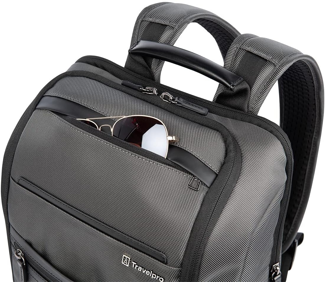 image:imageTravelpro Crew Executive Choice 3 Slim Travel Laptop Backpack GreyTitanium Grey