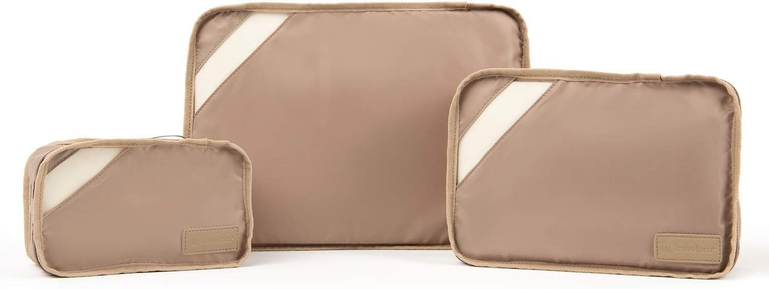 image:imageTravelpro EssentialsPacking Cubes Khaki 3Pack SMLKhaki