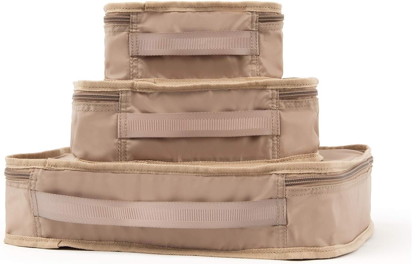 image:imageTravelpro EssentialsPacking Cubes Khaki 3Pack SMLKhaki
