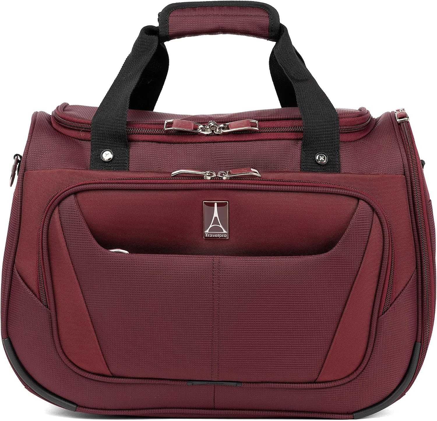 image:imageTravelpro Maxlite 5 Softside 2pc Set Expandable Carry On Luggage with 4 Spinner WheelsSoft Underseat Tote Lightweight Suitcase Men and Women Slate GreenBurgundy