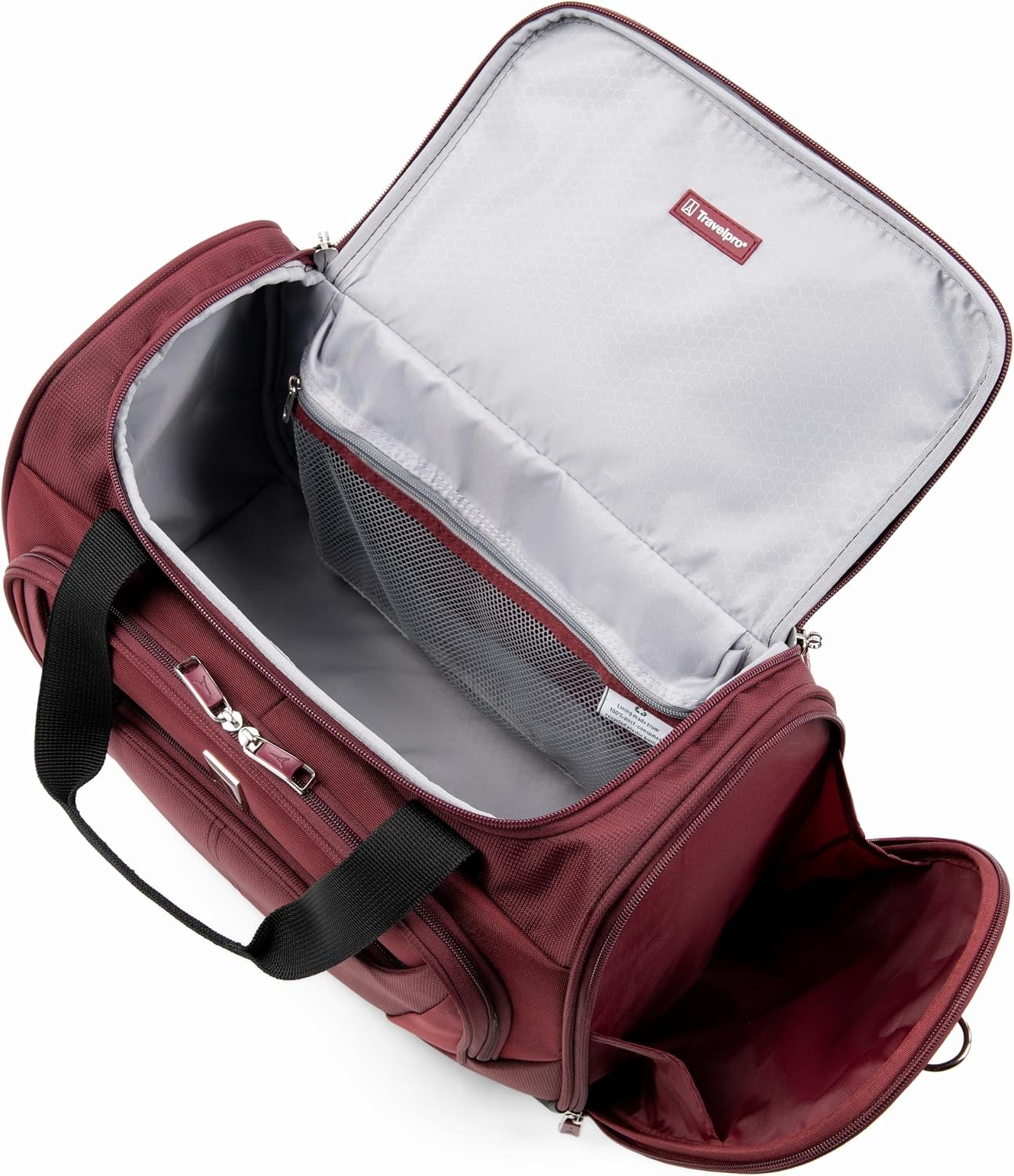 image:imageTravelpro Maxlite 5 Softside 2pc Set Expandable Carry On Luggage with 4 Spinner WheelsSoft Underseat Tote Lightweight Suitcase Men and Women Slate GreenBurgundy
