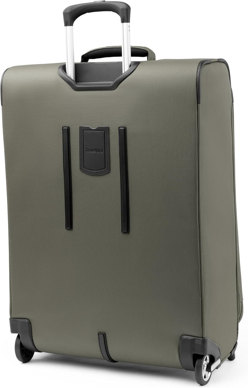 image:imageTravelpro Maxlite 5 Softside CarryOn Luggage Upright Pink 20Inch Expandable 2Wheel Lightweight amp Durable Travel Design for Both Men amp WomenSlate Green
