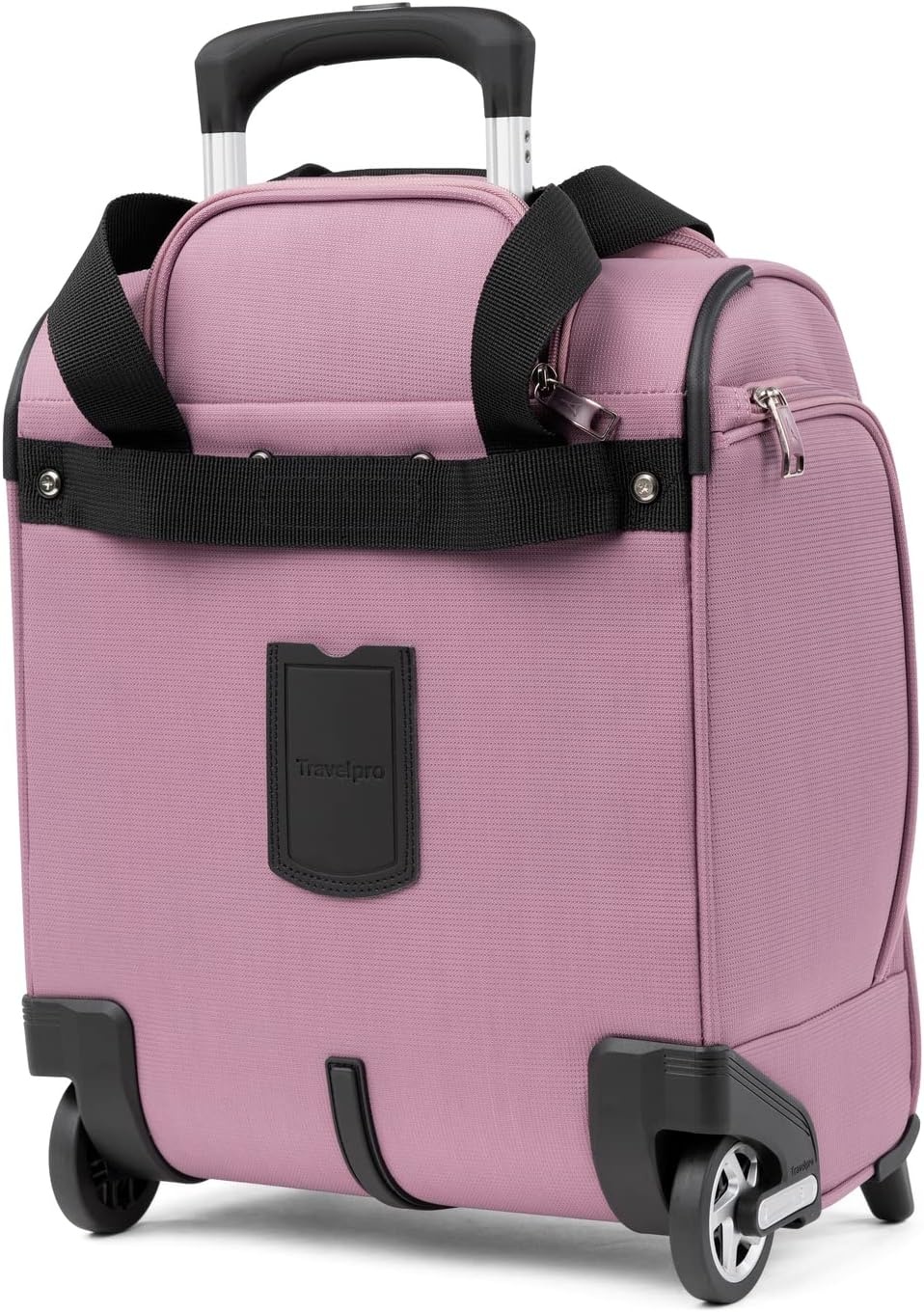 image:imageTravelpro Maxlite 5 Softside CarryOn Underseat Luggage Green 15Inch 2Wheel Rolling Design Personal Item Size Fits Under Airplane Seat Lightweight ConstructionOrchid Pink Purple