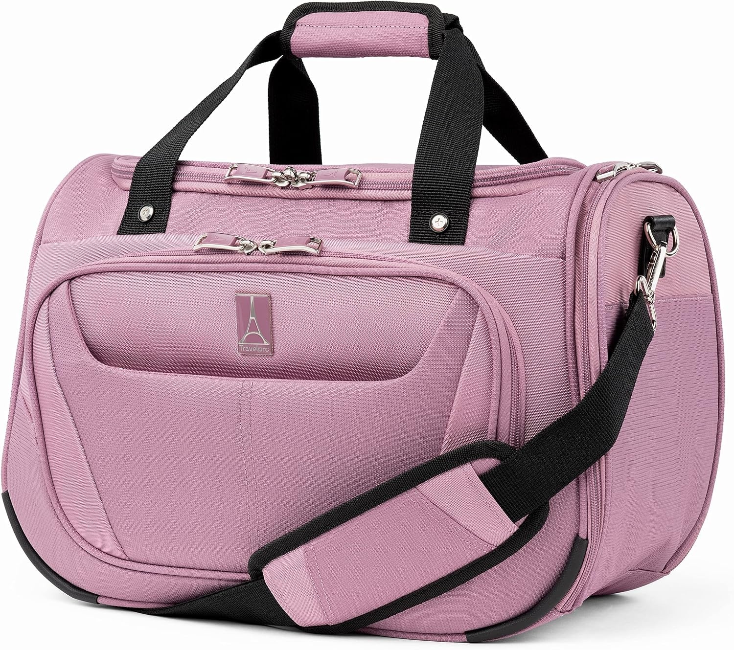 image:imageTravelpro Maxlite 5 Softside Lightweight Underseat CarryOn Travel Tote Overnight Weekender BagTote Orchid