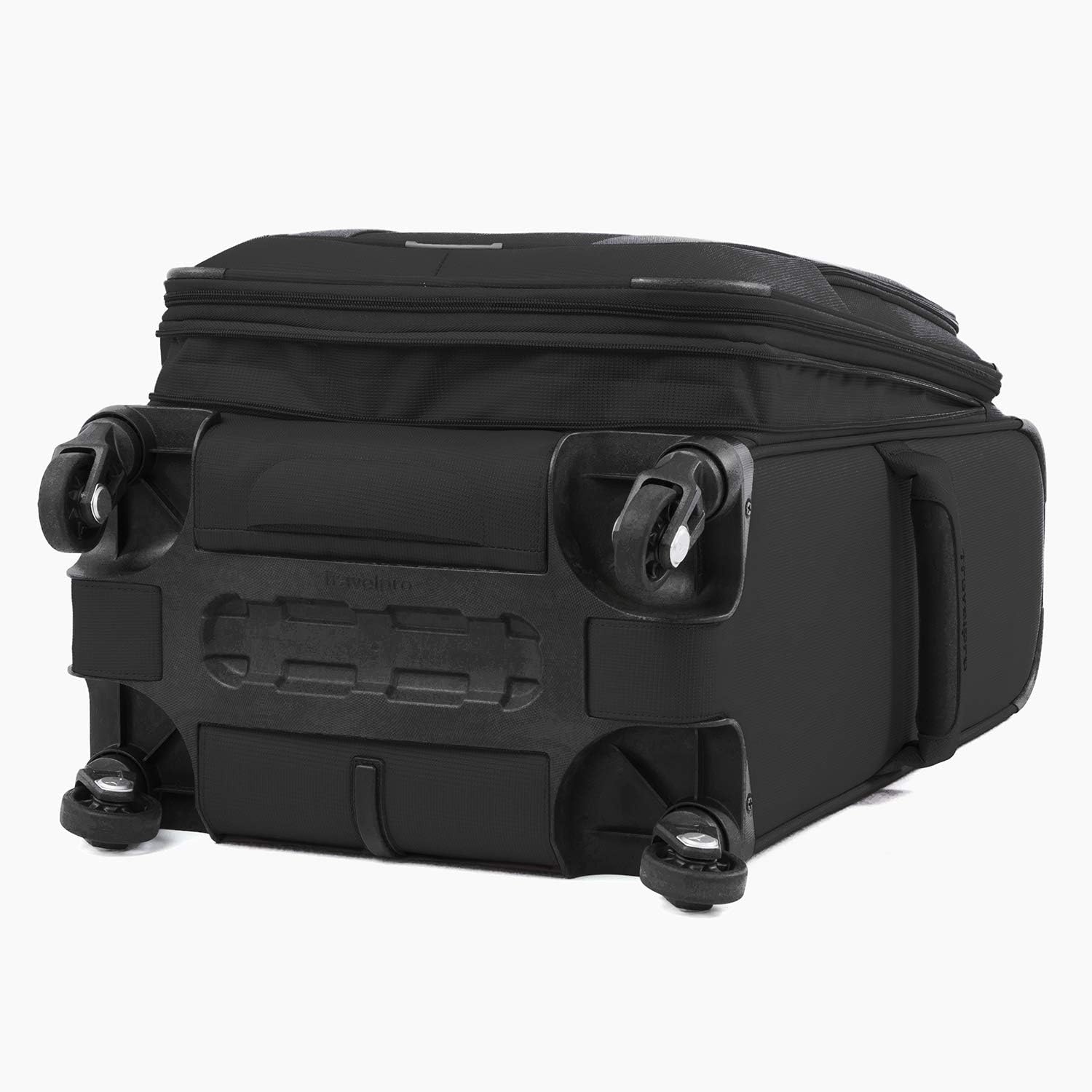 image:imageTravelpro Maxlite 5 Softside Spinner Set Black 2Piece 2129 Includes CarryOn amp Large Checked Expandable Luggage With 4 Wheels Lightweight amp Versatile Men amp Women