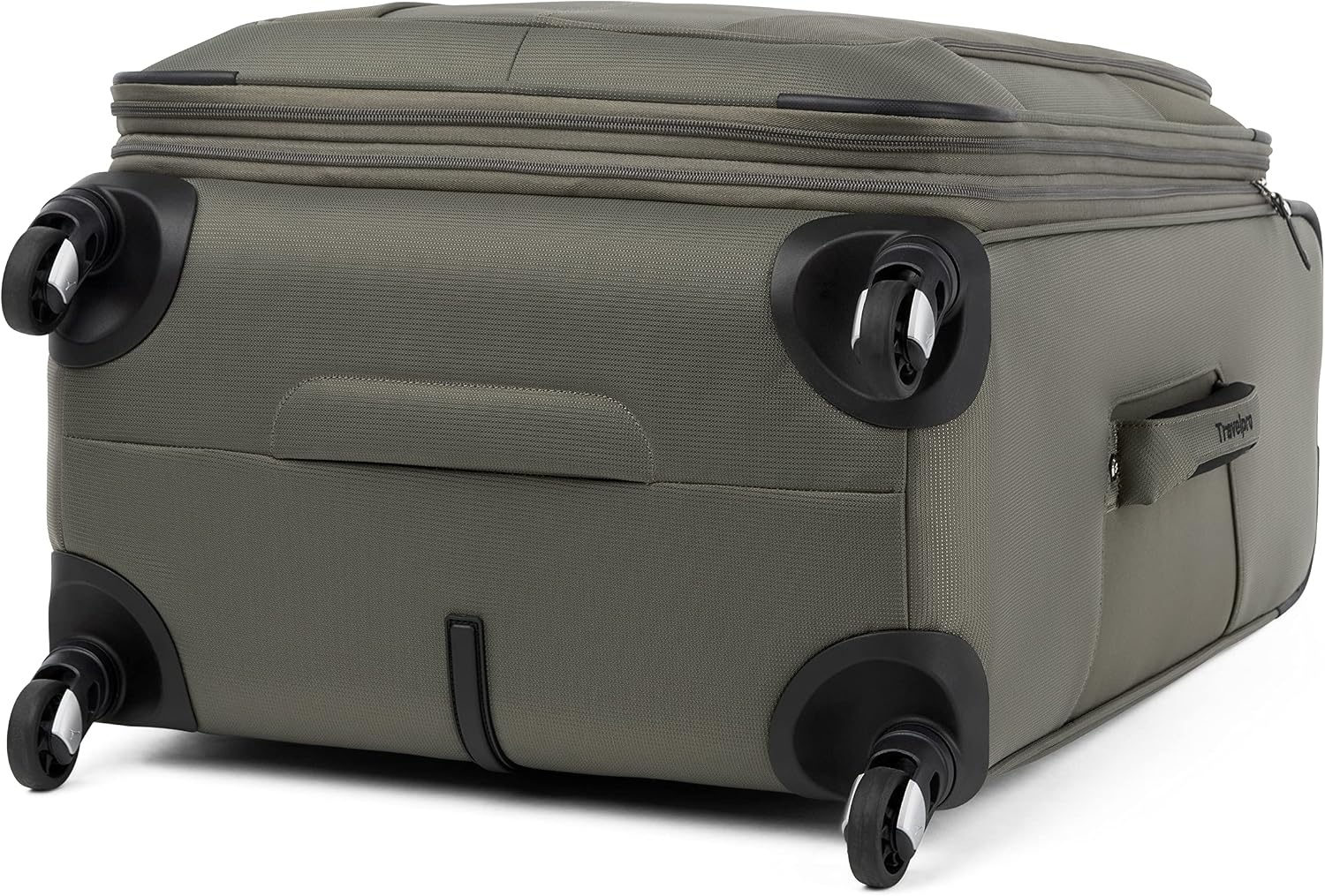 image:imageTravelpro Maxlite 5 Softside Spinner Set Forest 2Piece 2125 Includes CarryOn amp Medium Checked Expandable Luggage With 4 Wheels Lightweight amp Versatile Men amp WomenSlate Green