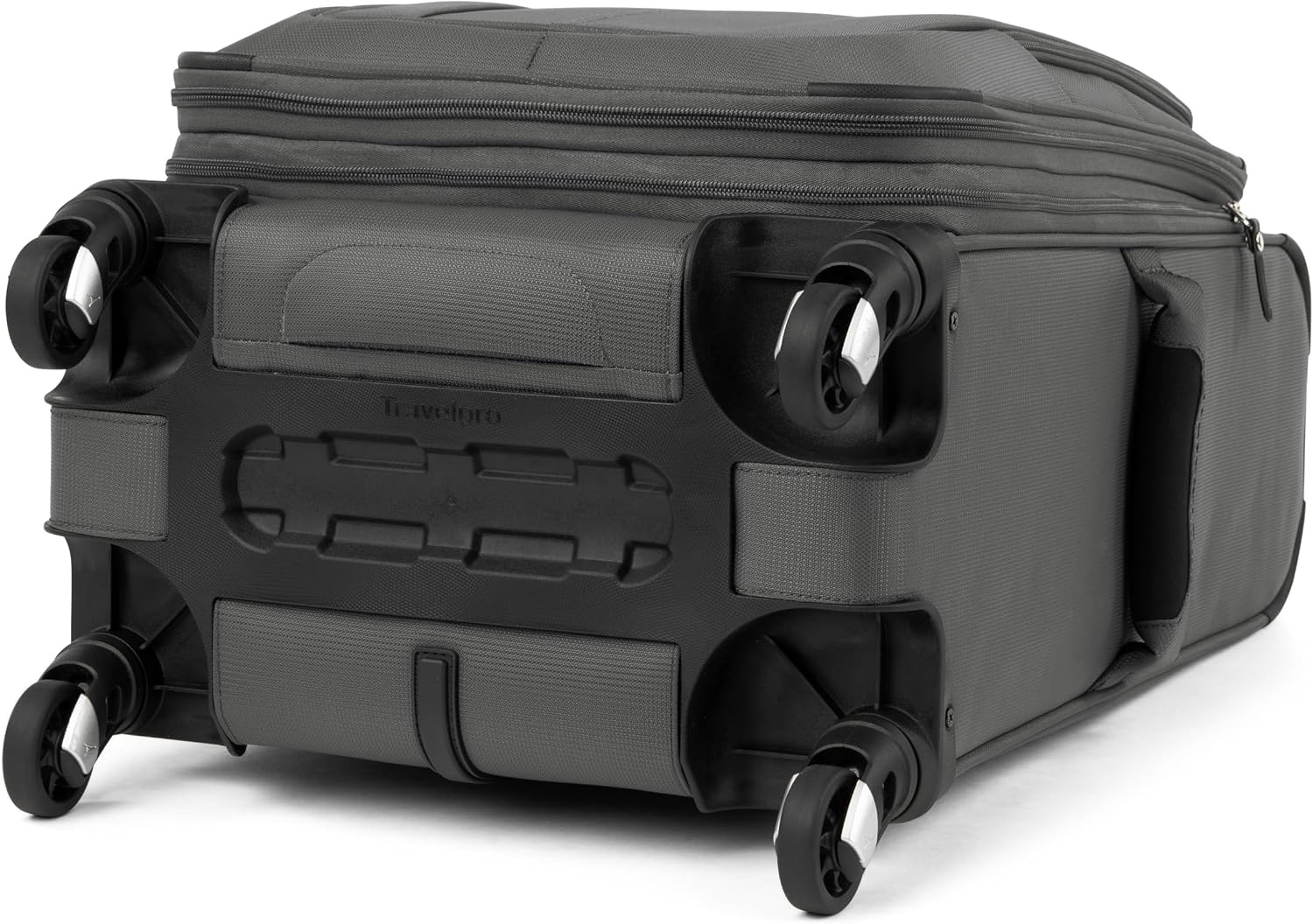 image:imageTravelpro Maxlite 5 Softside Spinner Set Forest 2Piece 2125 Includes CarryOn amp Medium Checked Expandable Luggage With 4 Wheels Lightweight amp Versatile Men amp WomenShadow Grey