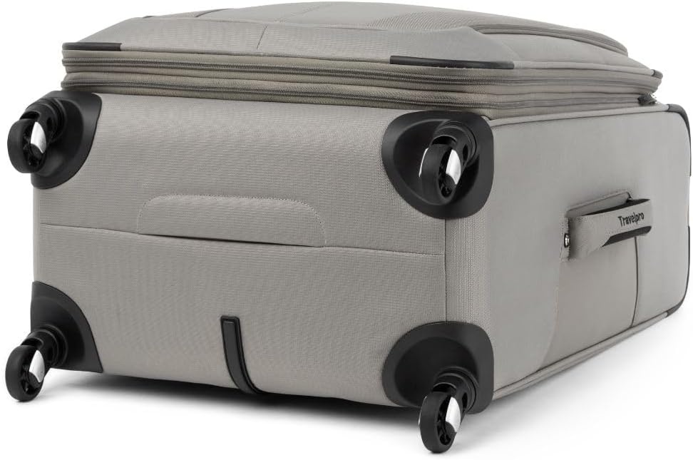 image:imageTravelpro Maxlite 5 Softside Spinner Set Forest 2Piece 2125 Includes CarryOn amp Medium Checked Expandable Luggage With 4 Wheels Lightweight amp Versatile Men amp WomenChampagne
