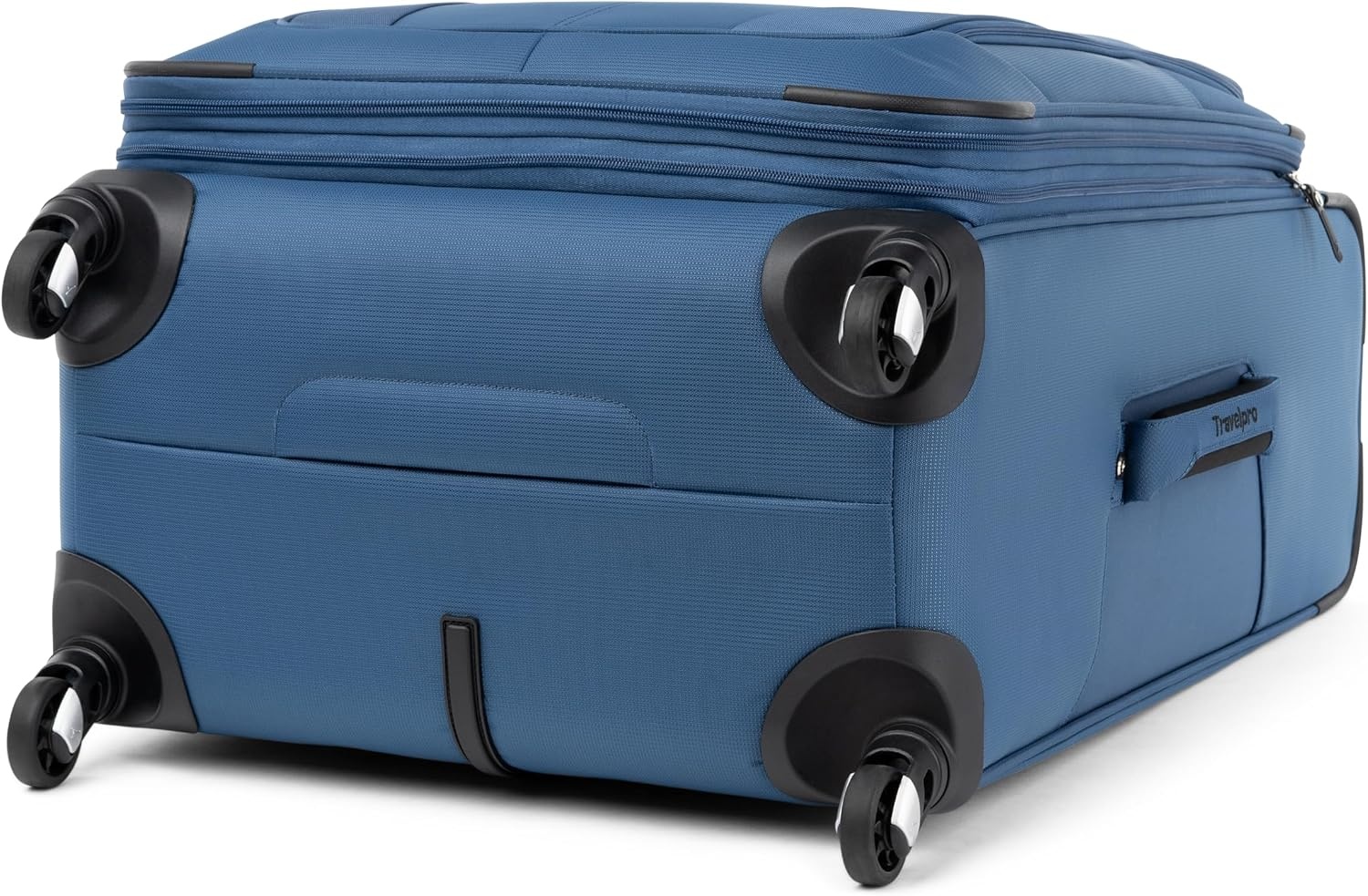image:imageTravelpro Maxlite 5 Softside Spinner Set Forest 2Piece 2125 Includes CarryOn amp Medium Checked Expandable Luggage With 4 Wheels Lightweight amp Versatile Men amp WomenEnsign Blue