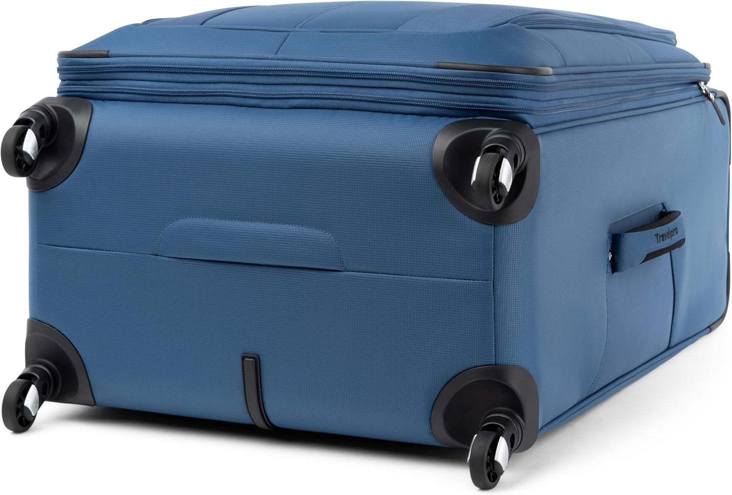 image:imageTravelpro Maxlite 5 Softside Spinner Set Forest 2Piece 2125 Includes CarryOn amp Medium Checked Expandable Luggage With 4 Wheels Lightweight amp Versatile Men amp WomenBlue