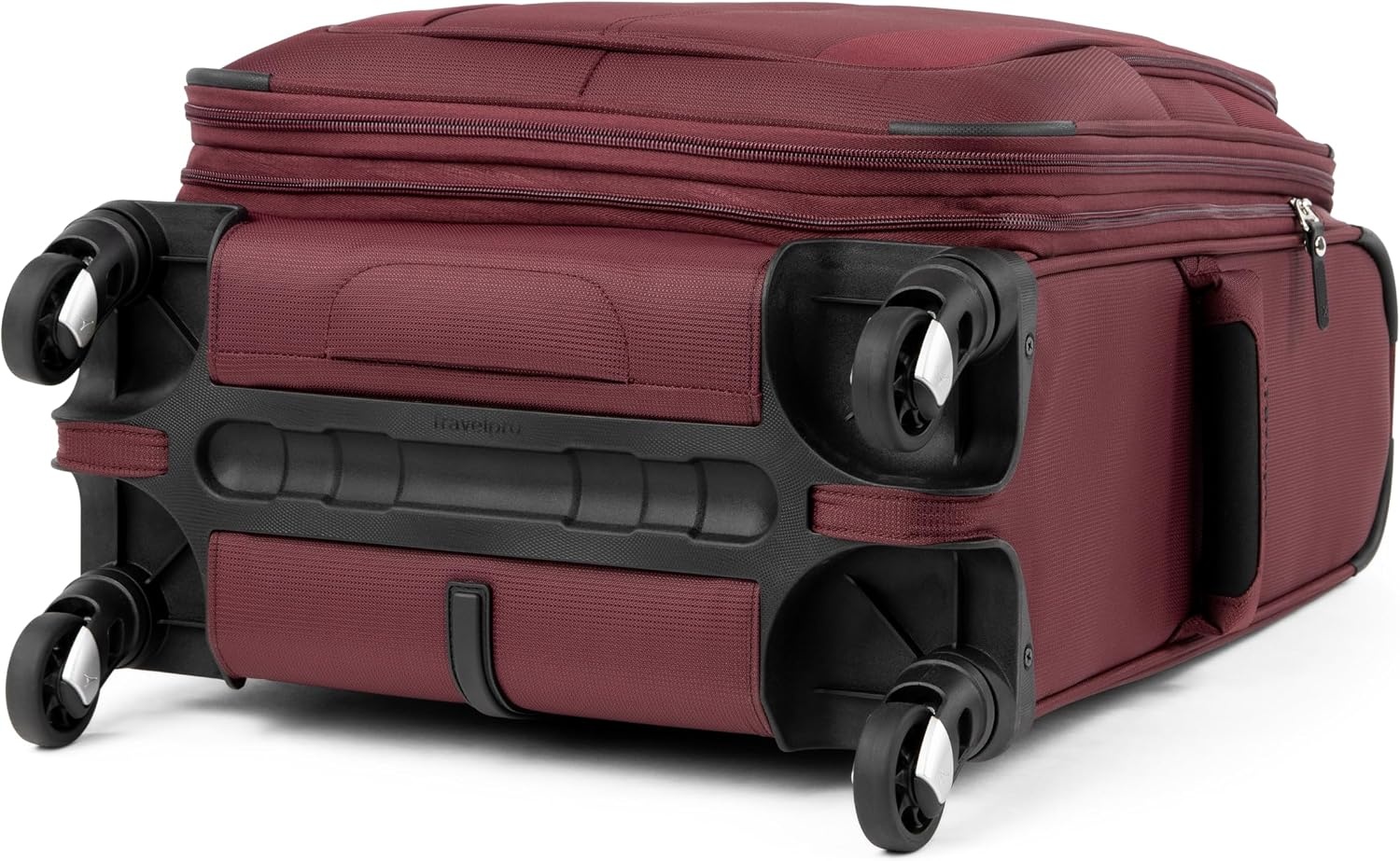 image:imageTravelpro Maxlite 5 Softside Spinner Set Forest 2Piece 2125 Includes CarryOn amp Medium Checked Expandable Luggage With 4 Wheels Lightweight amp Versatile Men amp WomenBurgundy