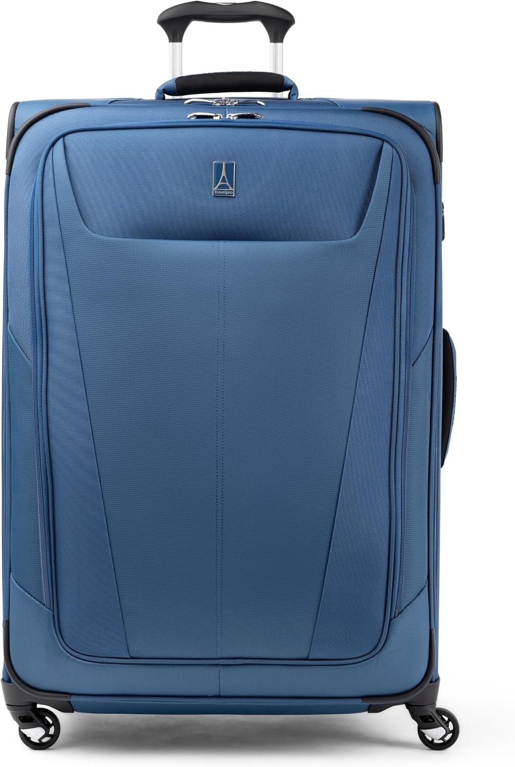 image:imageTravelpro Maxlite 5 Softside Spinner Set Forest 2Piece 2125 Includes CarryOn amp Medium Checked Expandable Luggage With 4 Wheels Lightweight amp Versatile Men amp WomenEnsign Blue
