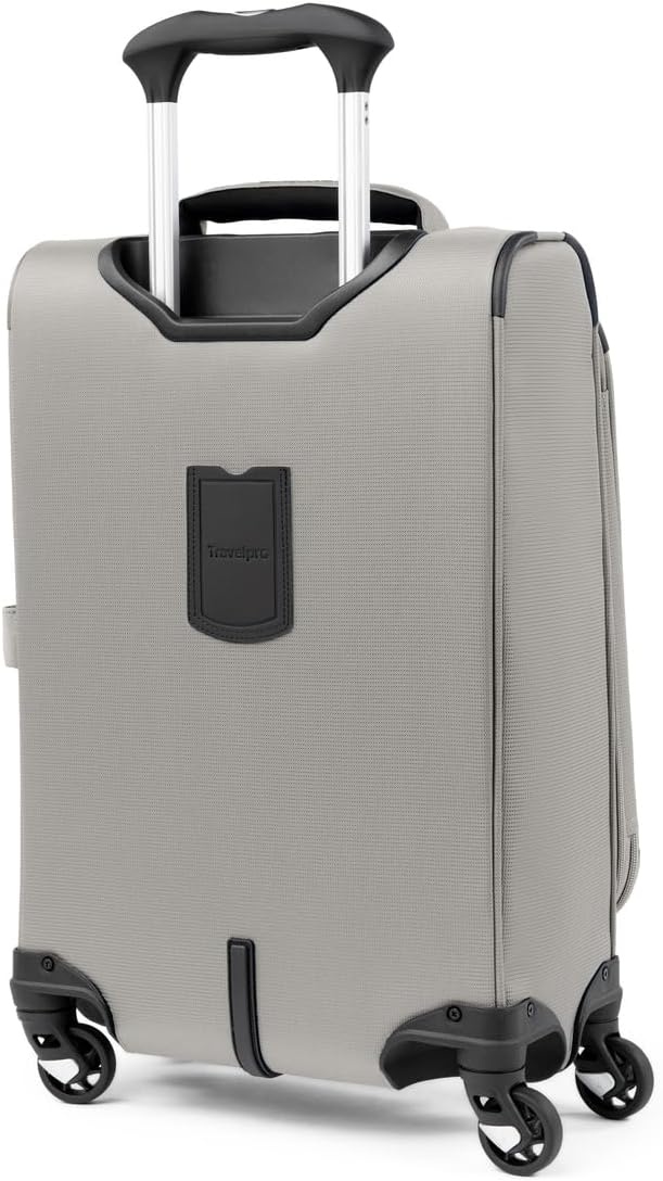 image:imageTravelpro Maxlite 5 Softside Spinner Set Forest 2Piece 2125 Includes CarryOn amp Medium Checked Expandable Luggage With 4 Wheels Lightweight amp Versatile Men amp WomenChampagne