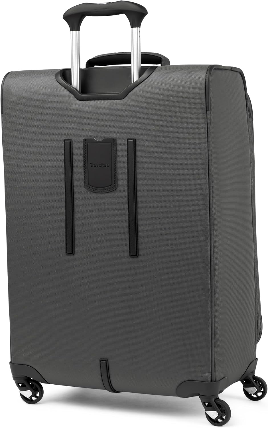 image:imageTravelpro Maxlite 5 Softside Spinner Set Forest 2Piece 2125 Includes CarryOn amp Medium Checked Expandable Luggage With 4 Wheels Lightweight amp Versatile Men amp WomenShadow Grey