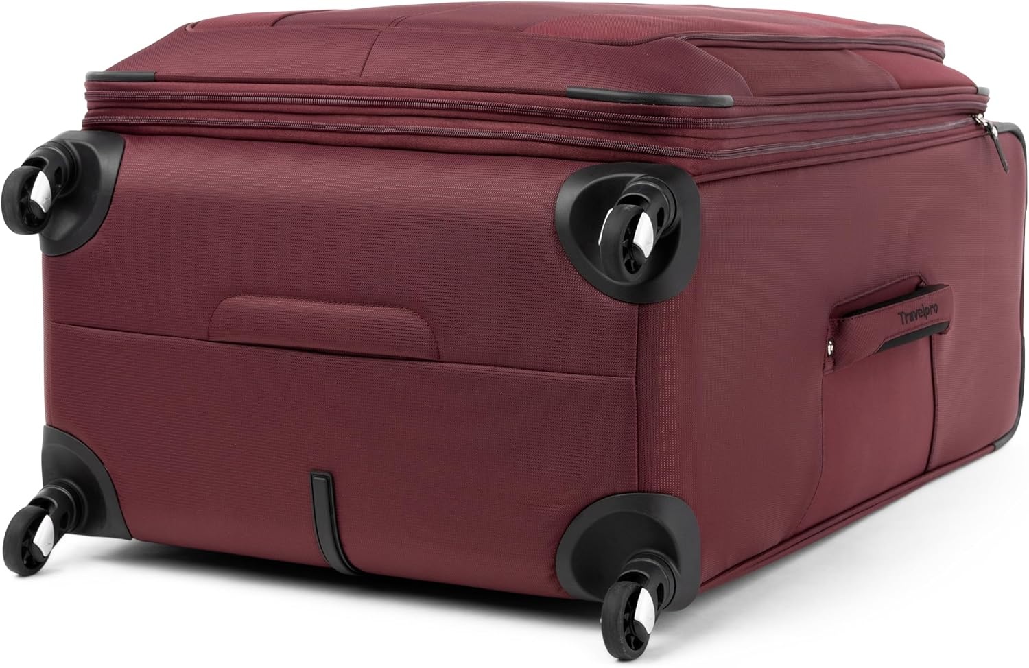 image:imageTravelpro Maxlite 5 Softside Spinner Set Forest 2Piece 2125 Includes CarryOn amp Medium Checked Expandable Luggage With 4 Wheels Lightweight amp Versatile Men amp WomenBurgundy