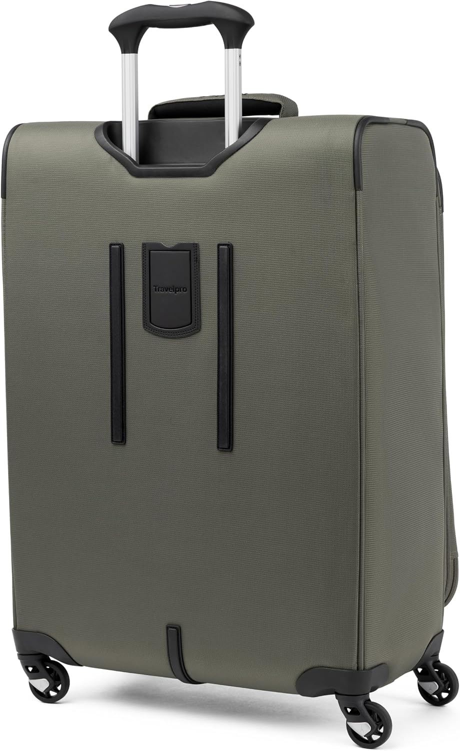 image:imageTravelpro Maxlite 5 Softside Spinner Set Forest 2Piece 2125 Includes CarryOn amp Medium Checked Expandable Luggage With 4 Wheels Lightweight amp Versatile Men amp WomenSlate Green