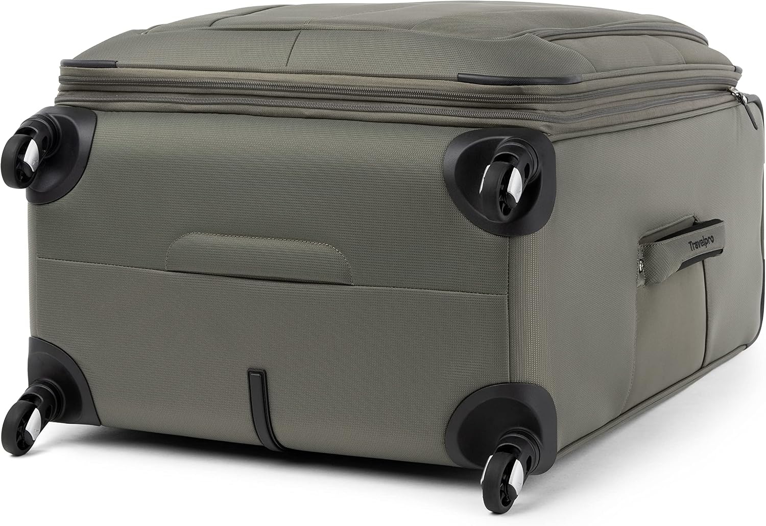 image:imageTravelpro Maxlite 5 Softside Spinner Set Forest 2Piece 2125 Includes CarryOn amp Medium Checked Expandable Luggage With 4 Wheels Lightweight amp Versatile Men amp WomenSlate Green