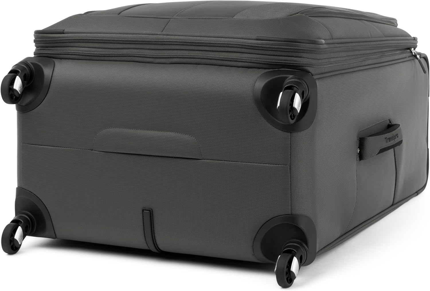 image:imageTravelpro Maxlite 5 Softside Spinner Set Forest 2Piece 2125 Includes CarryOn amp Medium Checked Expandable Luggage With 4 Wheels Lightweight amp Versatile Men amp WomenShadow Grey