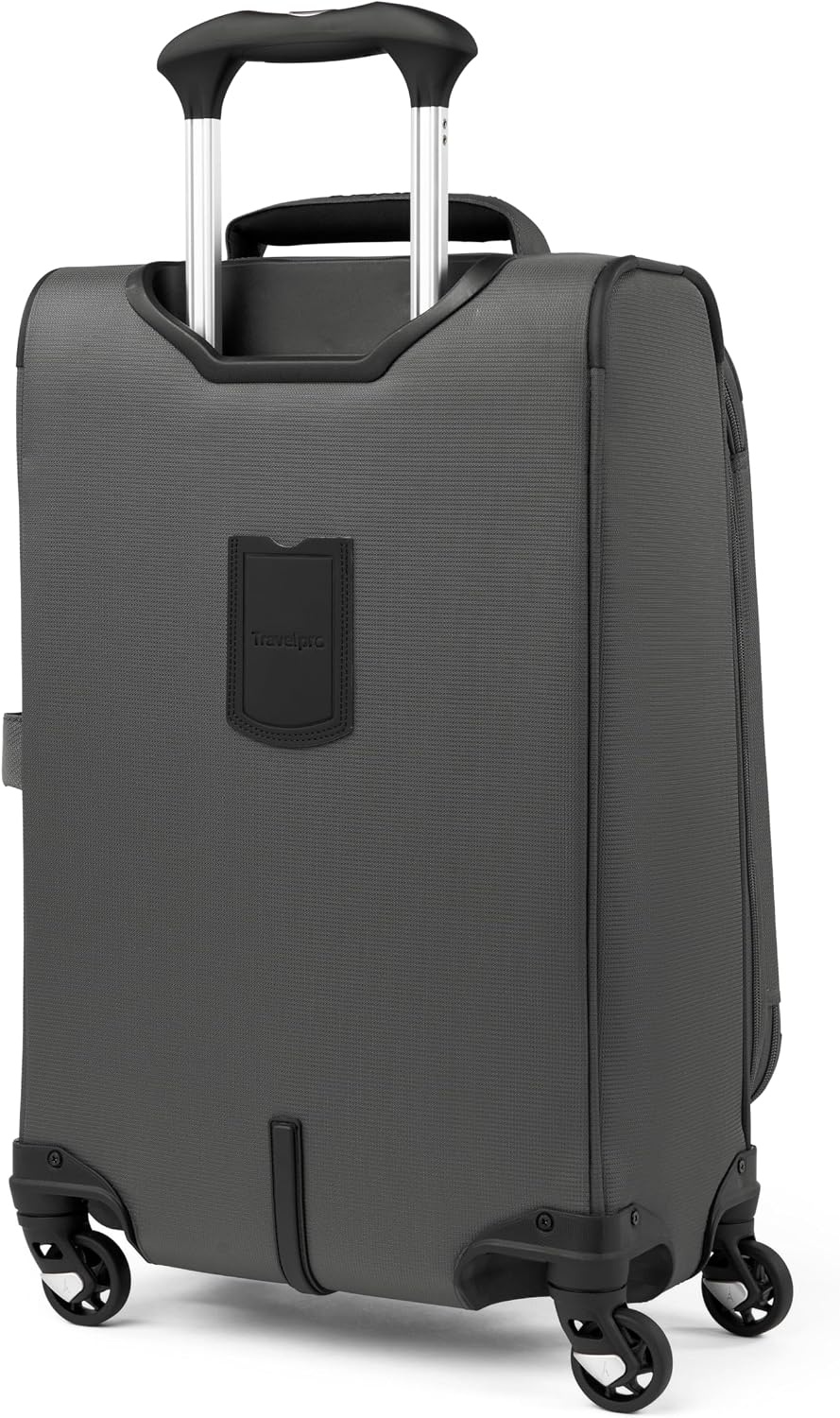 image:imageTravelpro Maxlite 5 Softside Spinner Set Forest 2Piece 2125 Includes CarryOn amp Medium Checked Expandable Luggage With 4 Wheels Lightweight amp Versatile Men amp WomenShadow Grey