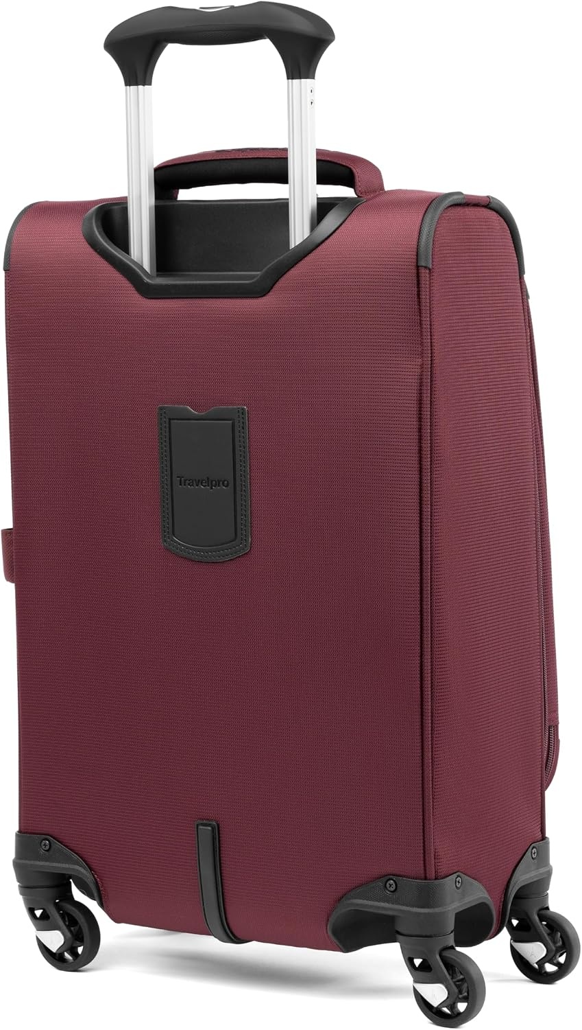 image:imageTravelpro Maxlite 5 Softside Spinner Set Forest 2Piece 2125 Includes CarryOn amp Medium Checked Expandable Luggage With 4 Wheels Lightweight amp Versatile Men amp WomenBurgundy