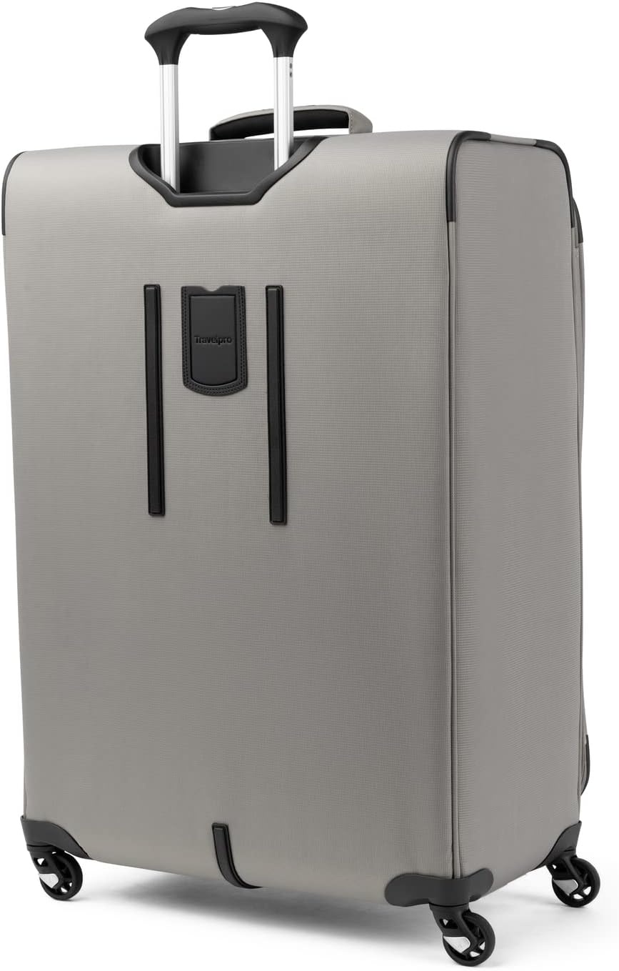 image:imageTravelpro Maxlite 5 Softside Spinner Set Forest 2Piece 2125 Includes CarryOn amp Medium Checked Expandable Luggage With 4 Wheels Lightweight amp Versatile Men amp WomenChampagne