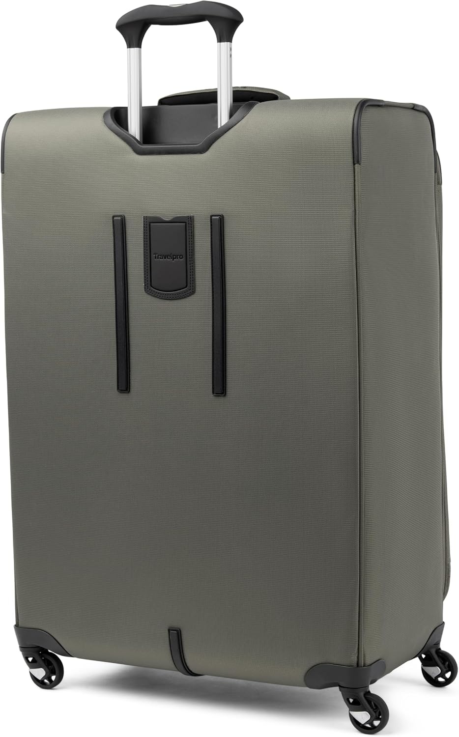 image:imageTravelpro Maxlite 5 Softside Spinner Set Forest 2Piece 2125 Includes CarryOn amp Medium Checked Expandable Luggage With 4 Wheels Lightweight amp Versatile Men amp WomenSlate Green