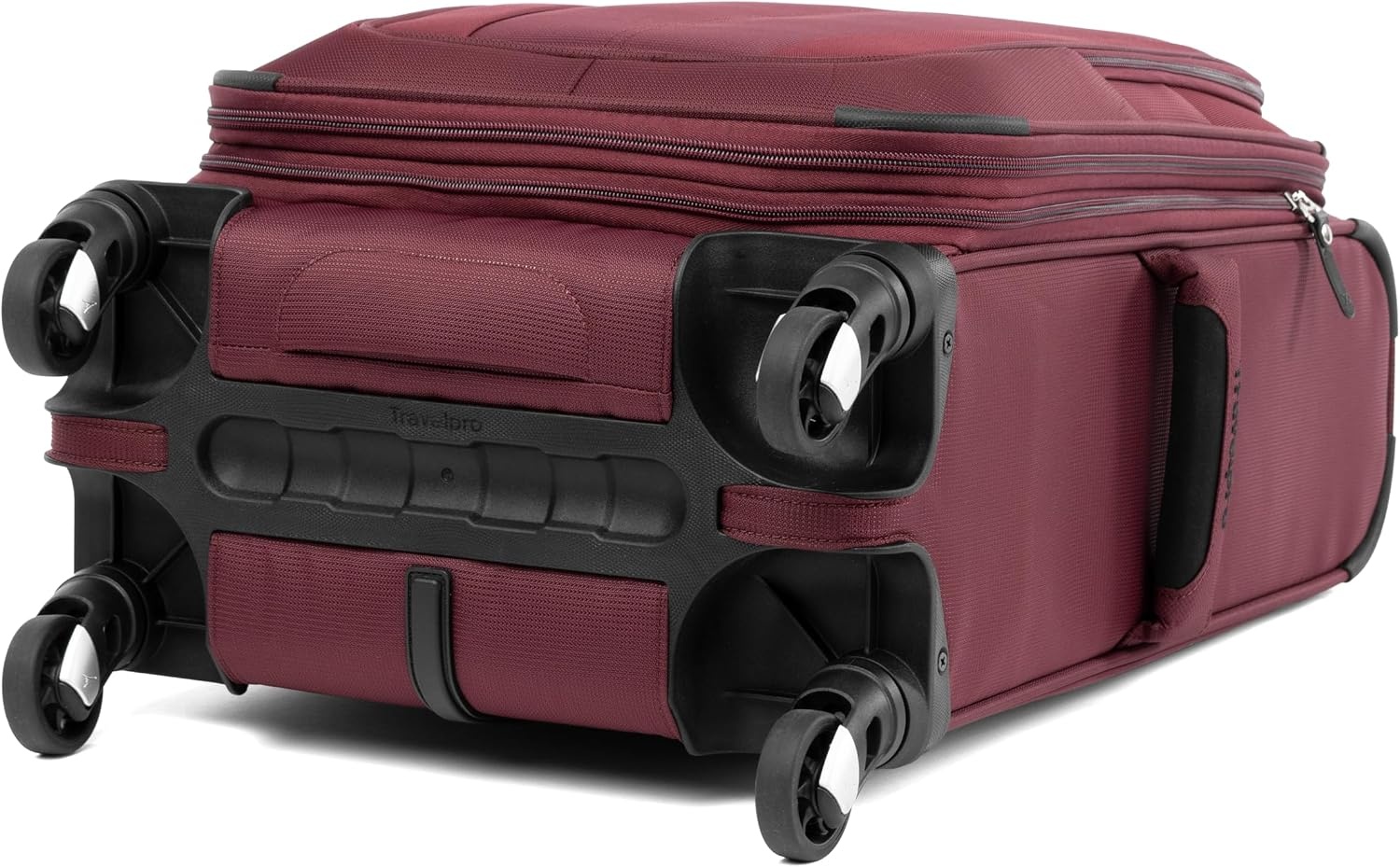 image:imageTravelpro Maxlite 5 Softside Spinner Set Forest 2Piece 2125 Includes CarryOn amp Medium Checked Expandable Luggage With 4 Wheels Lightweight amp Versatile Men amp WomenBurgundy