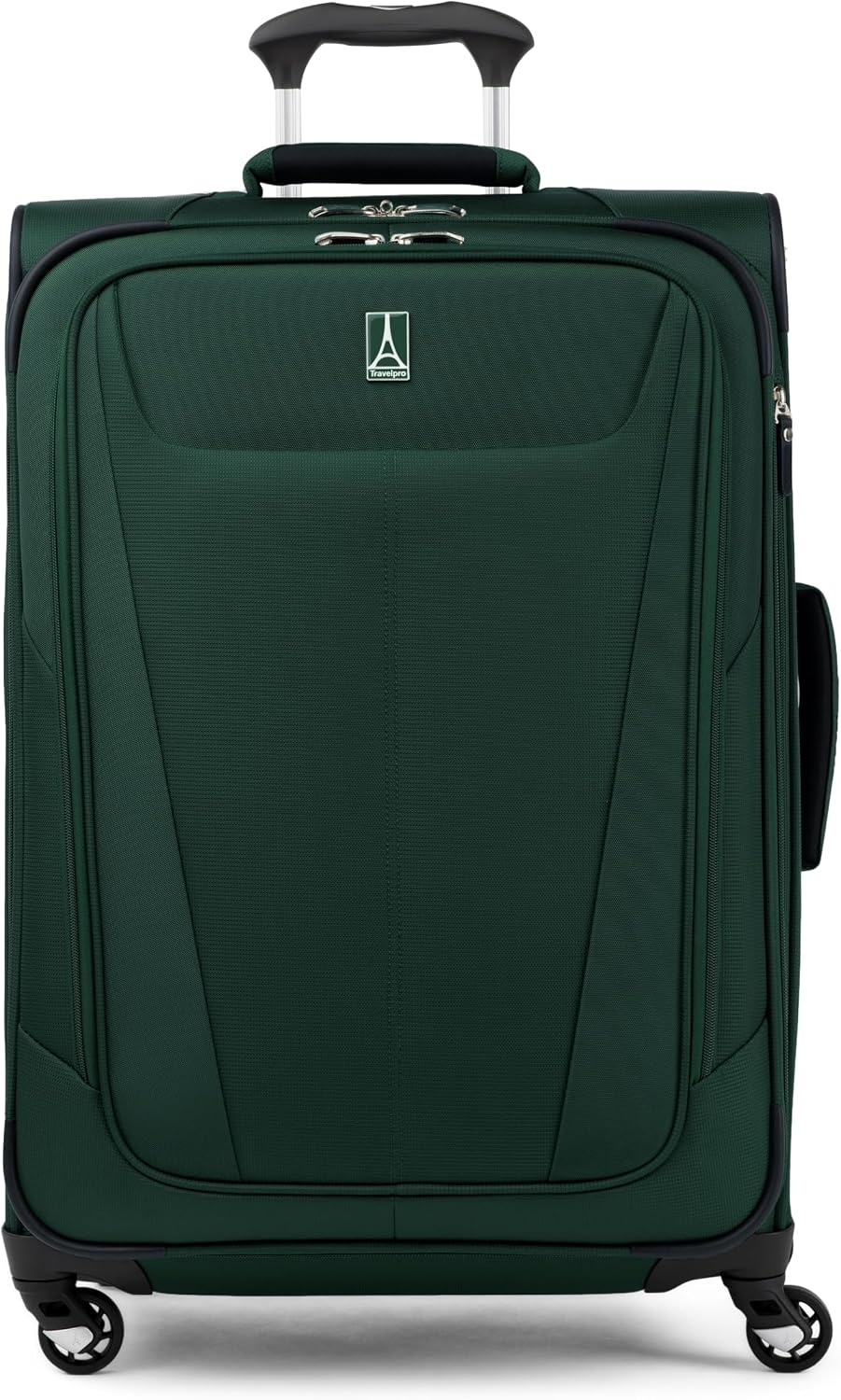 image:imageTravelpro Maxlite 5 Softside Spinner Set Forest 2Piece 2125 Includes CarryOn amp Medium Checked Expandable Luggage With 4 Wheels Lightweight amp Versatile Men amp WomenForest Green