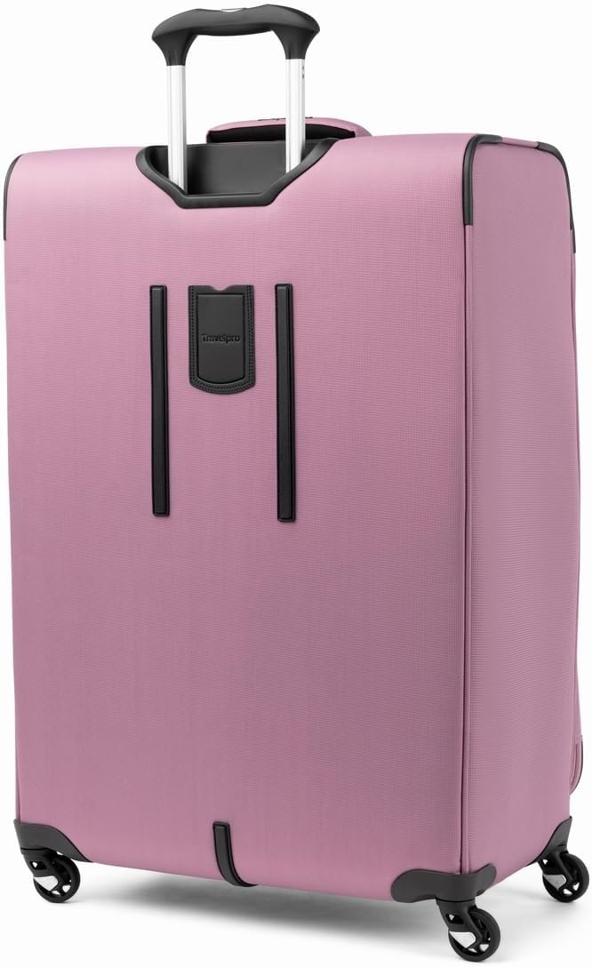 image:imageTravelpro Maxlite 5 Softside Spinner Set Forest 2Piece 2125 Includes CarryOn amp Medium Checked Expandable Luggage With 4 Wheels Lightweight amp Versatile Men amp WomenOrchid Pink Purple