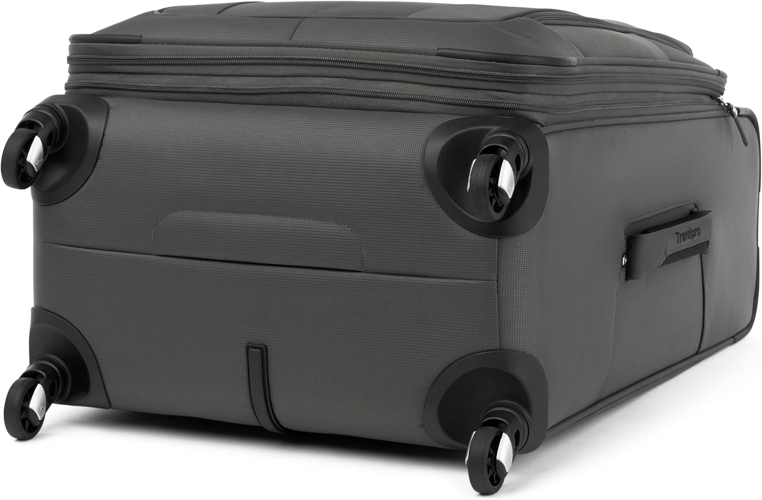 image:imageTravelpro Maxlite 5 Softside Spinner Set Grey 2Piece 2129 Includes CarryOn amp Large Checked Expandable Luggage With 4 Wheels Lightweight amp Versatile Men amp Women